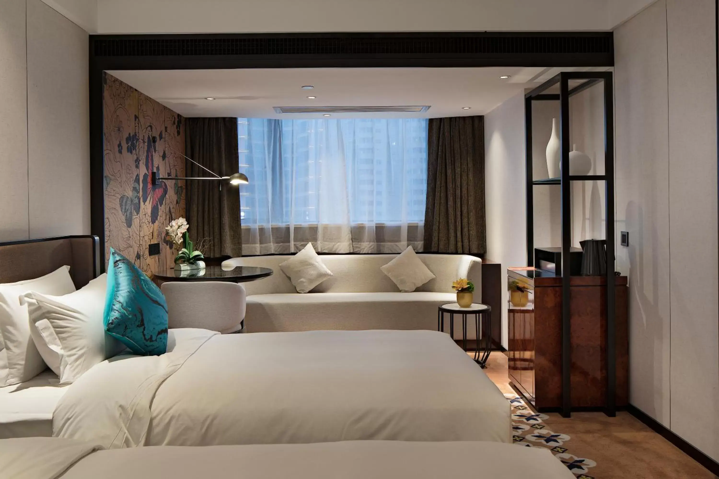 Bed in Paco Hotel GuangZhou Zoo Metro Branch Bed in Paco Hotel GuangZhou Zoo Metro Branch