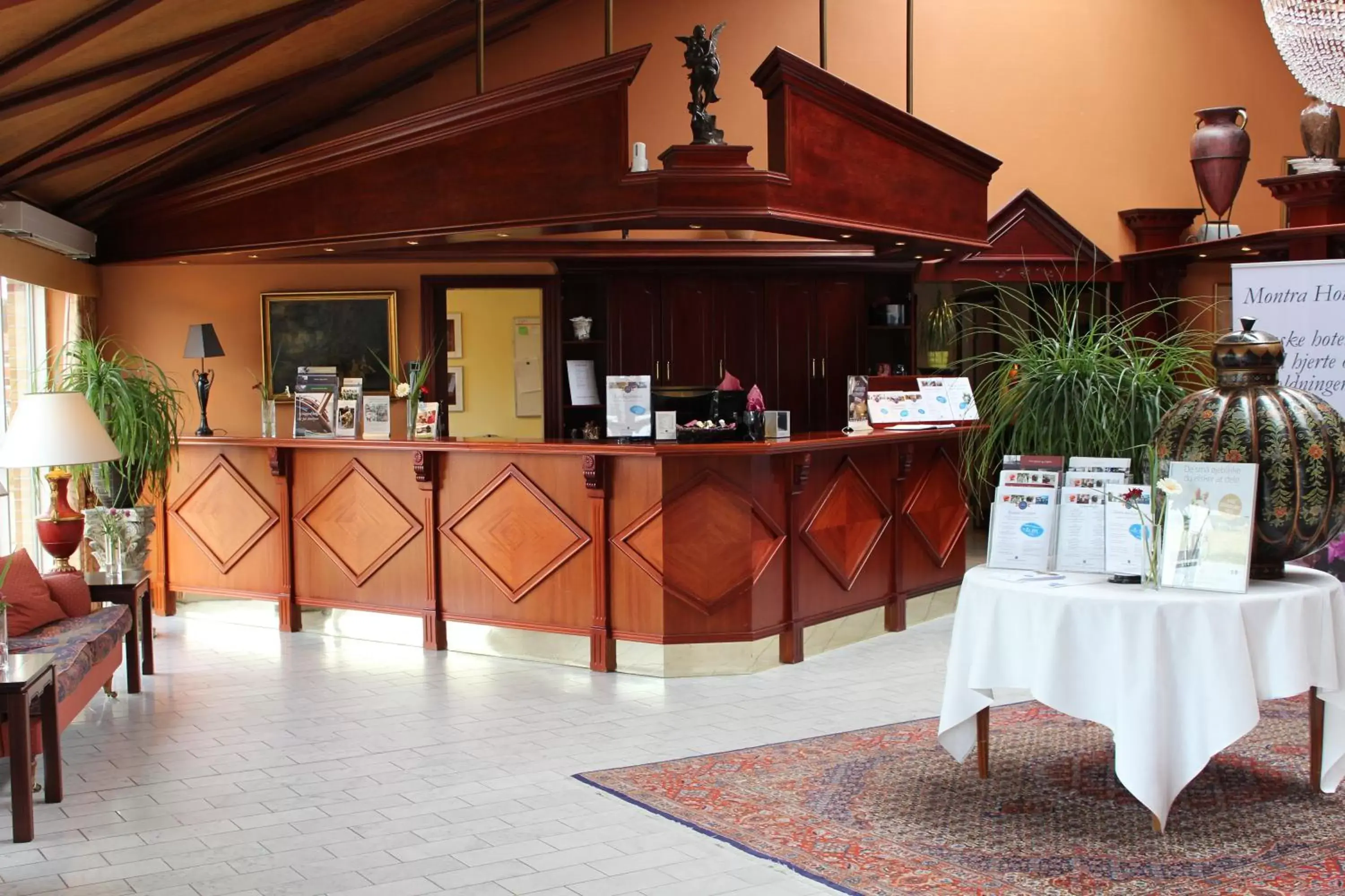 Lobby or reception in Montra Odder Parkhotel