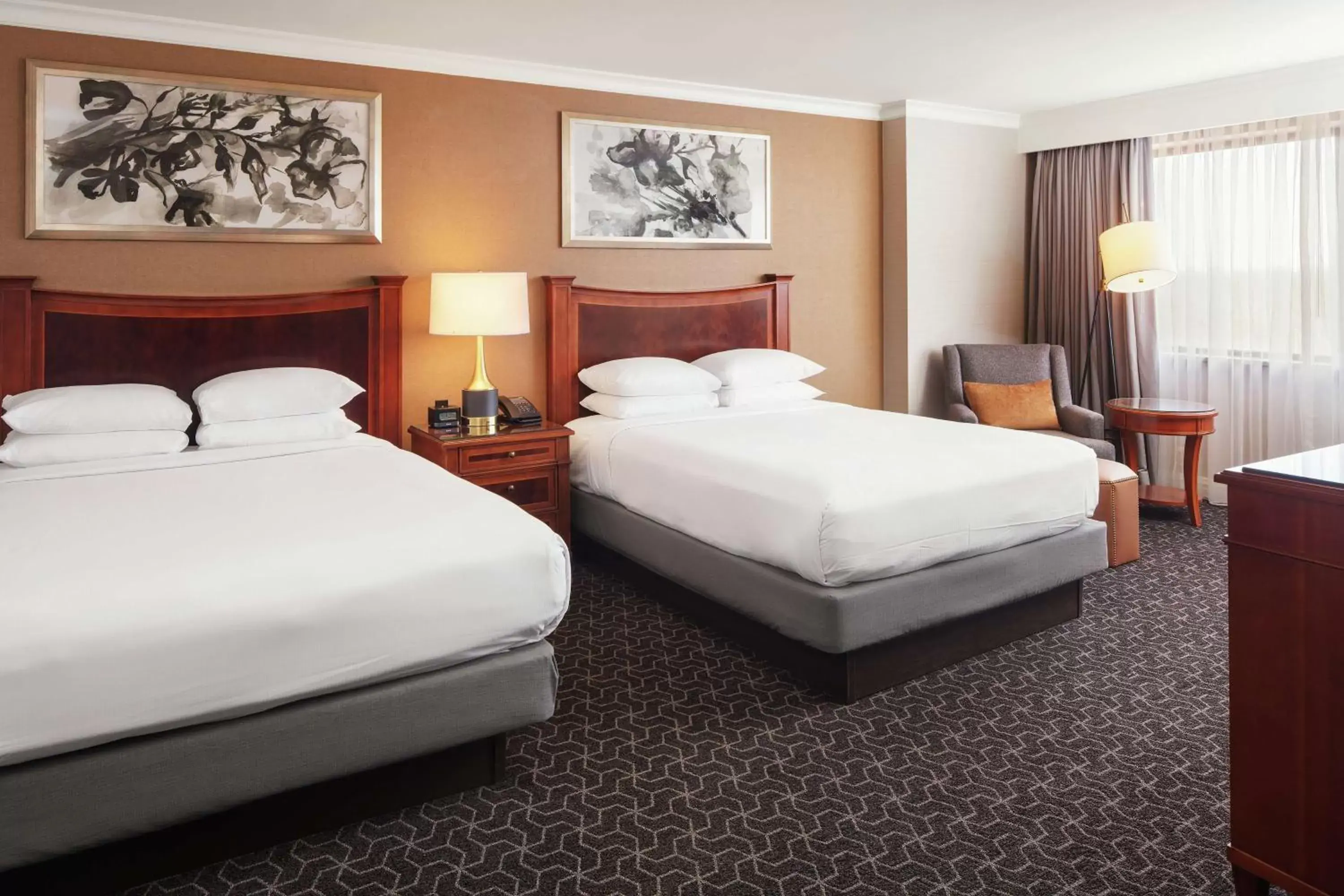 Bed in Hilton Short Hills Bed in Hilton Short Hills