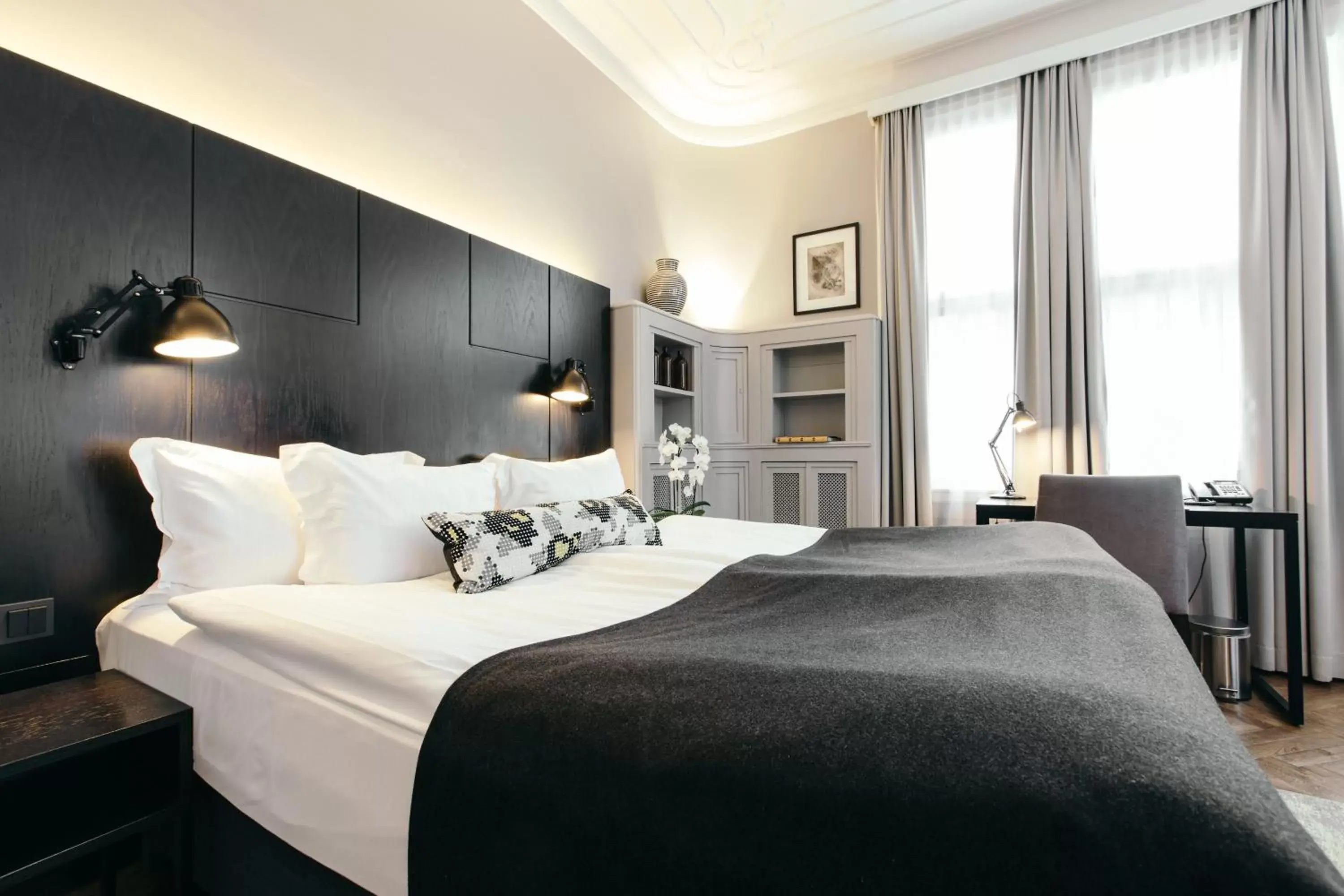 Bed in Apótek Hotel Reykjavík by Keahotels Bed in Apótek Hotel Reykjavík by Keahotels