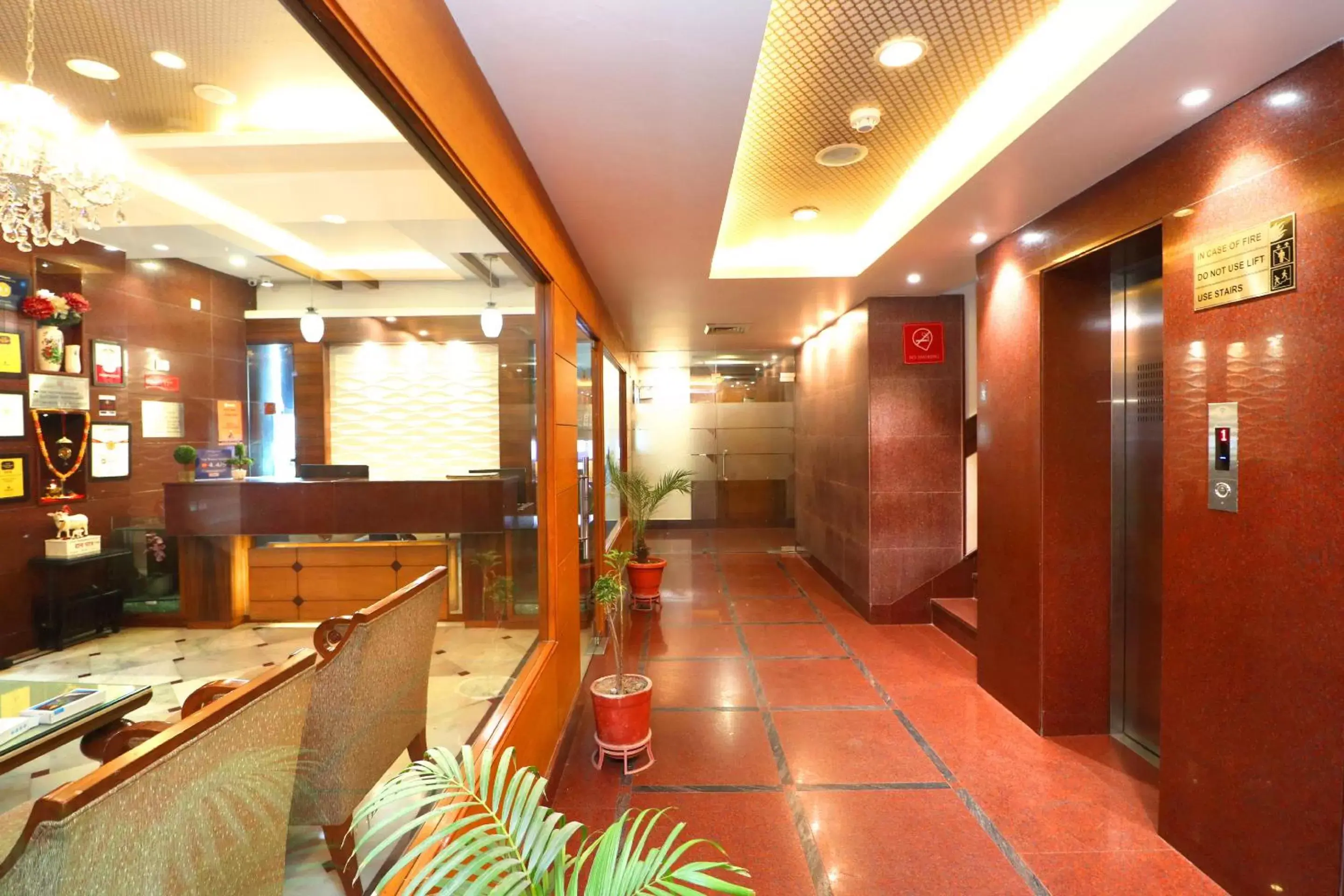 Lobby or reception, Lobby/Reception in Hotel Leela Grande