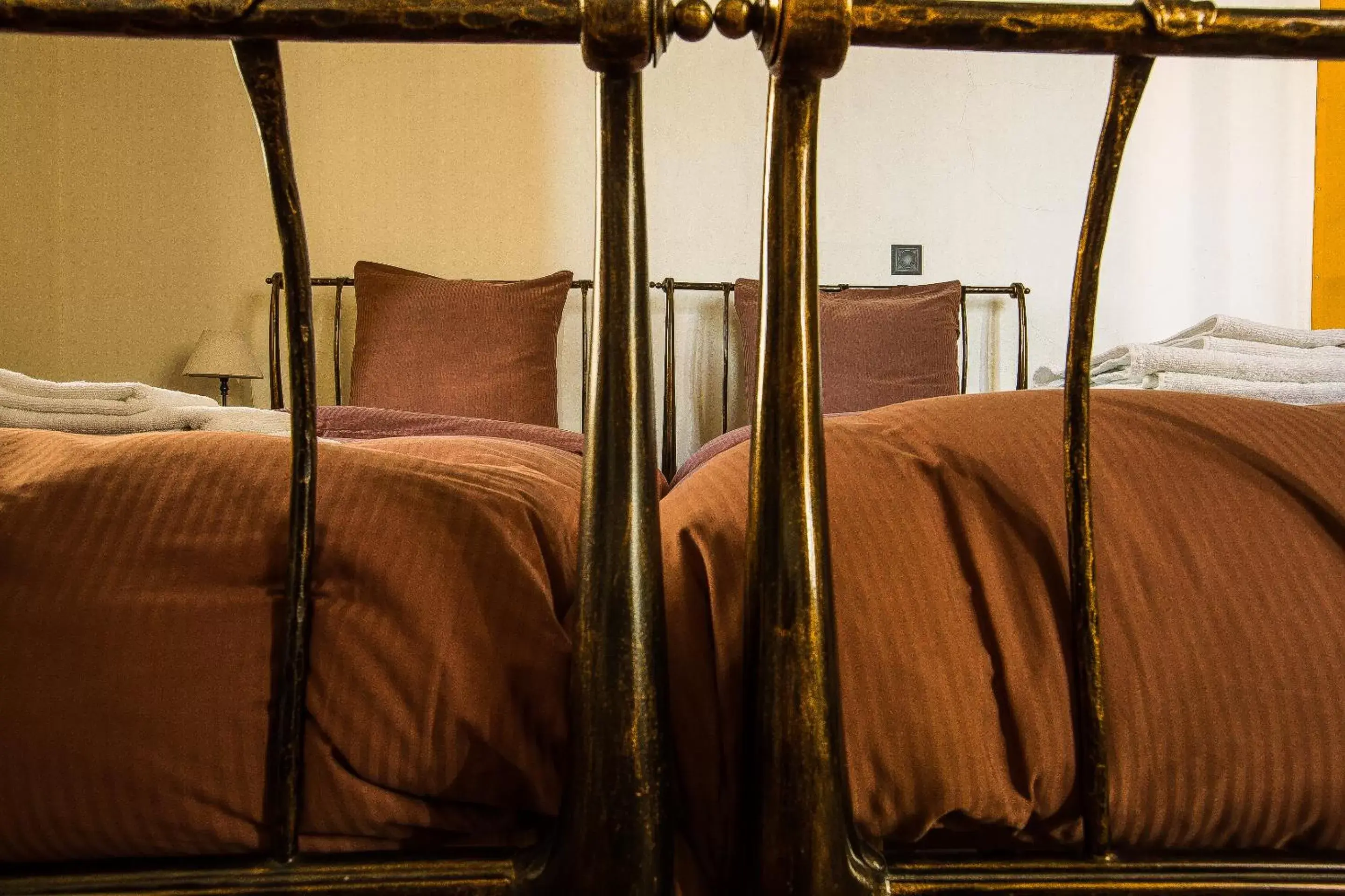 Decorative detail, Bed in La Grande Maison