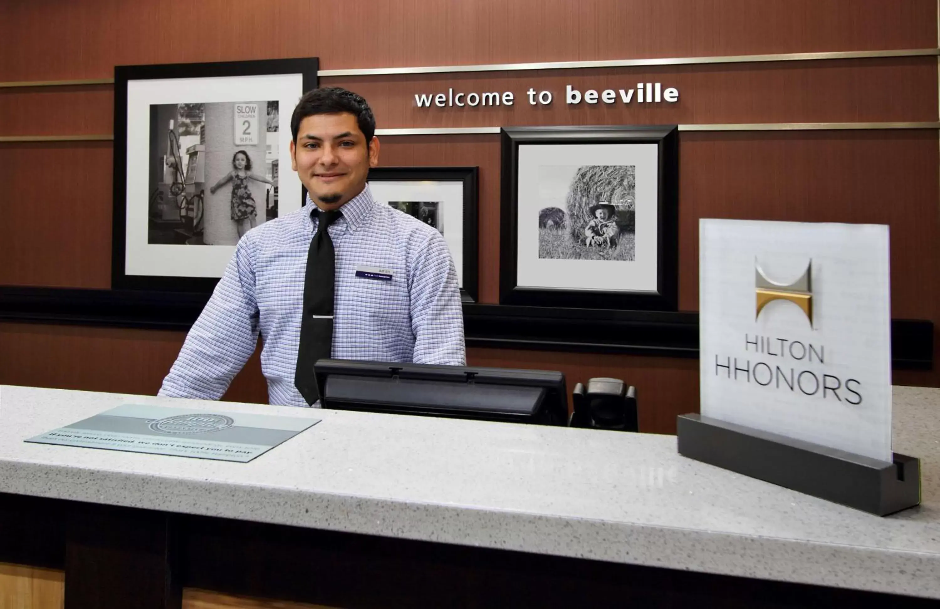 Lobby or reception, Lobby/Reception in Hampton Inn Beeville