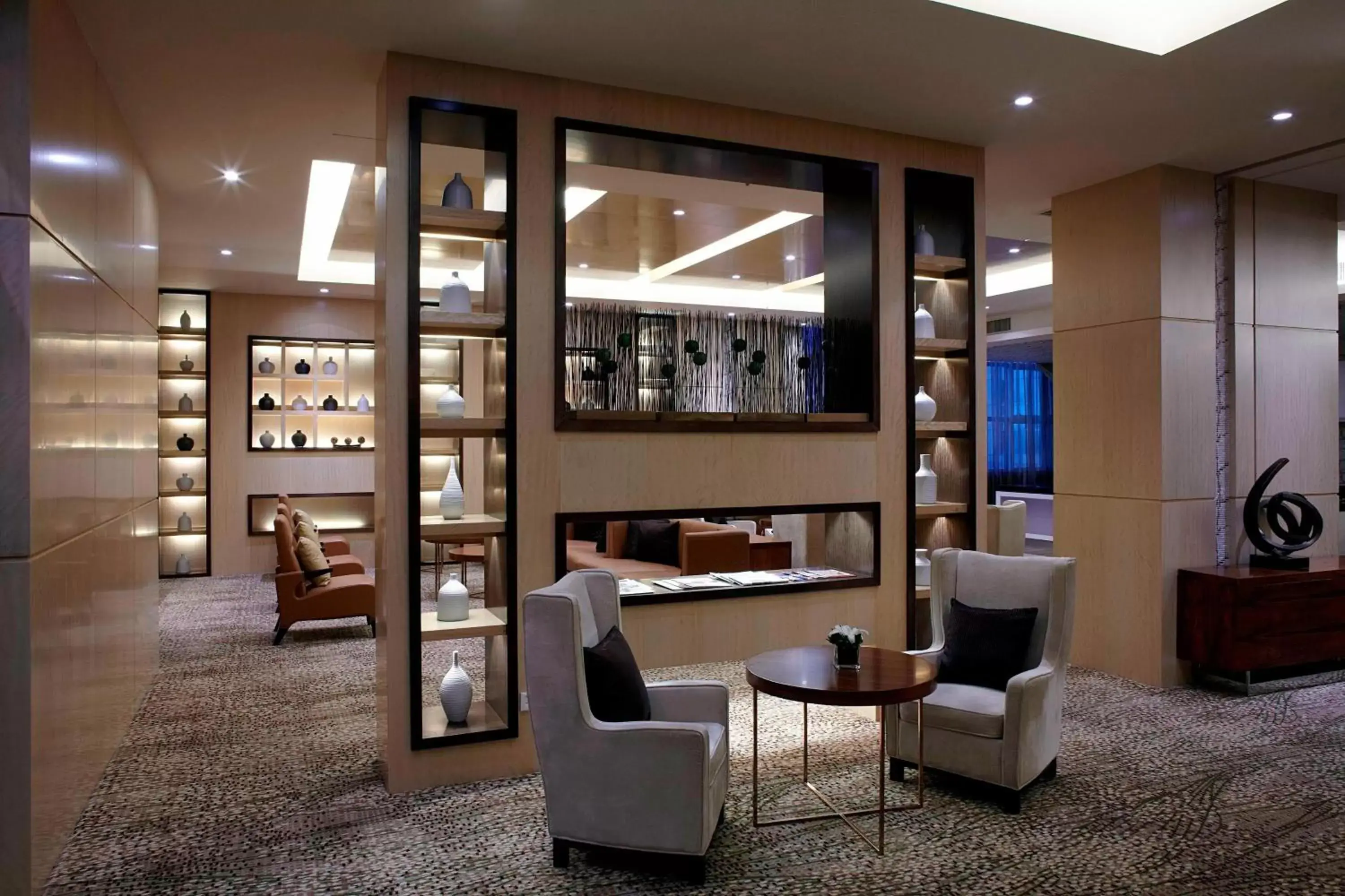 Business facilities, Lounge/Bar in Suzhou Marriott Hotel