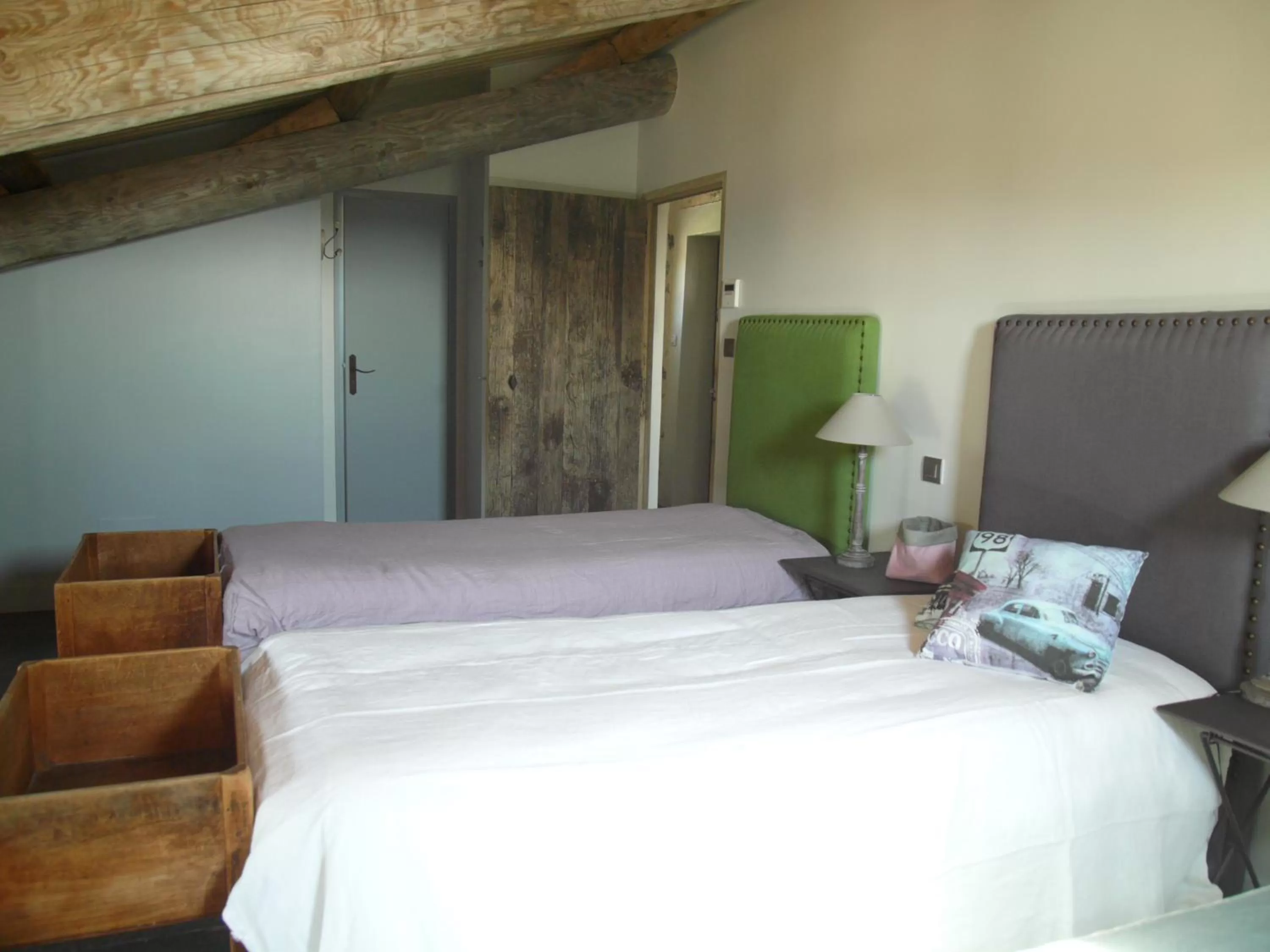 Bed in La bergerie de Nano