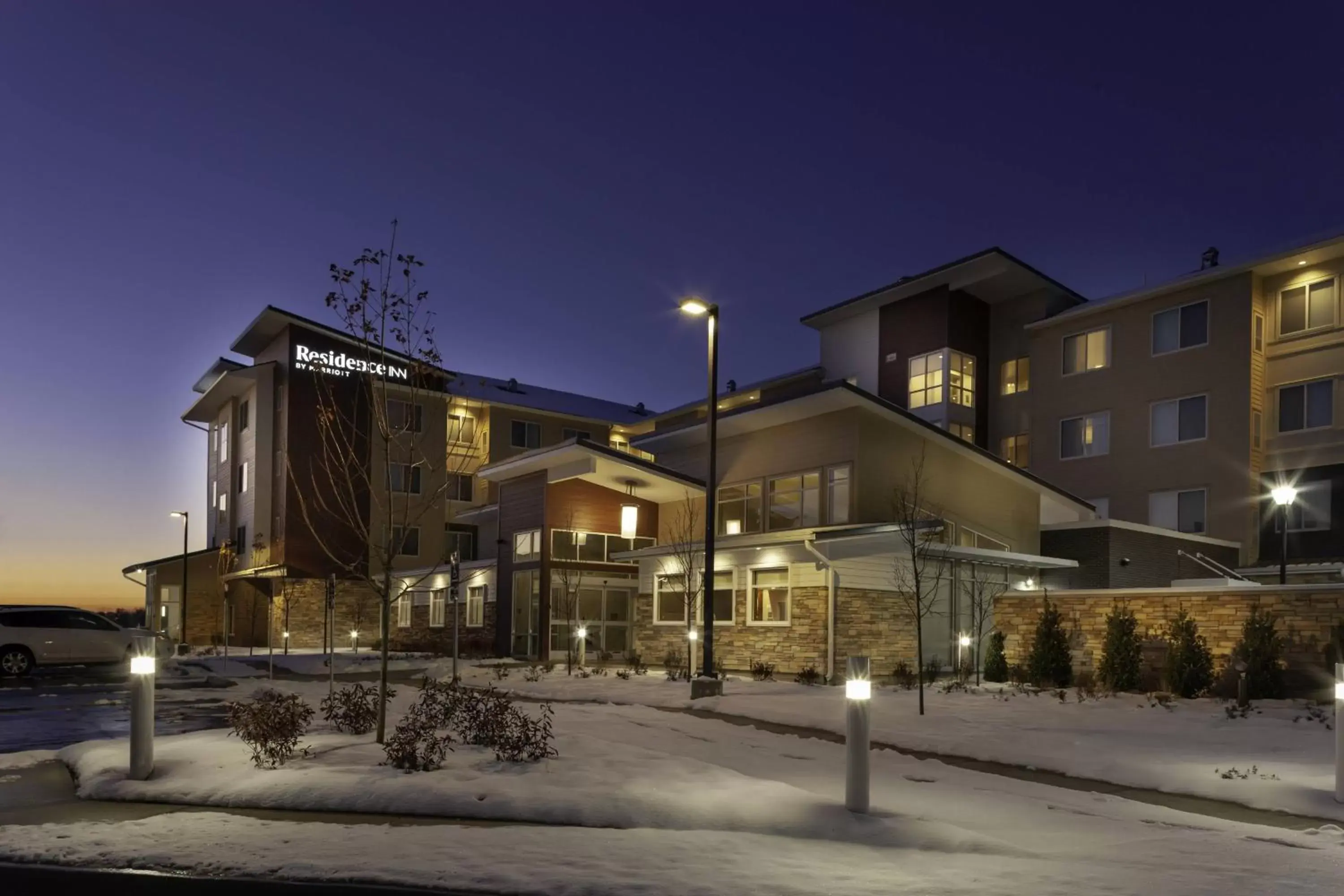 Property building, Winter in Residence Inn by Marriott St. Louis West County