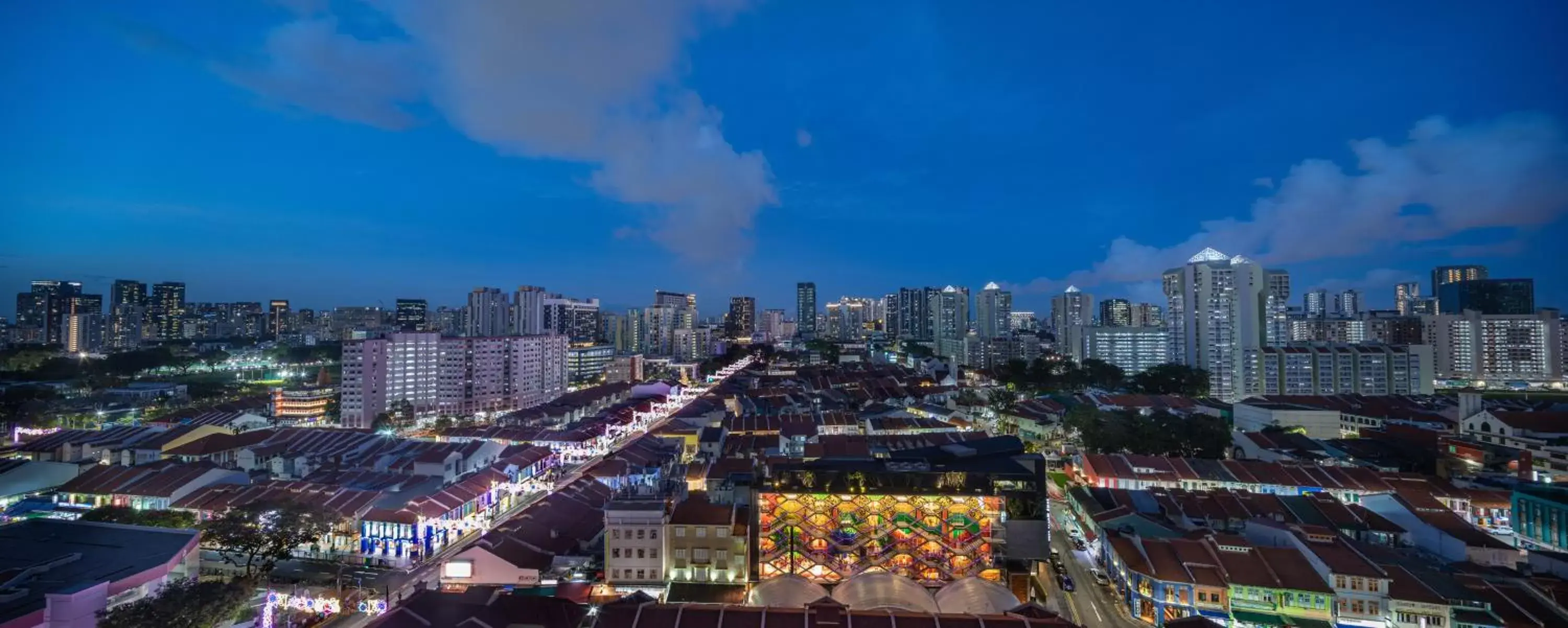 City view, Bird's-eye View in Citadines Rochor