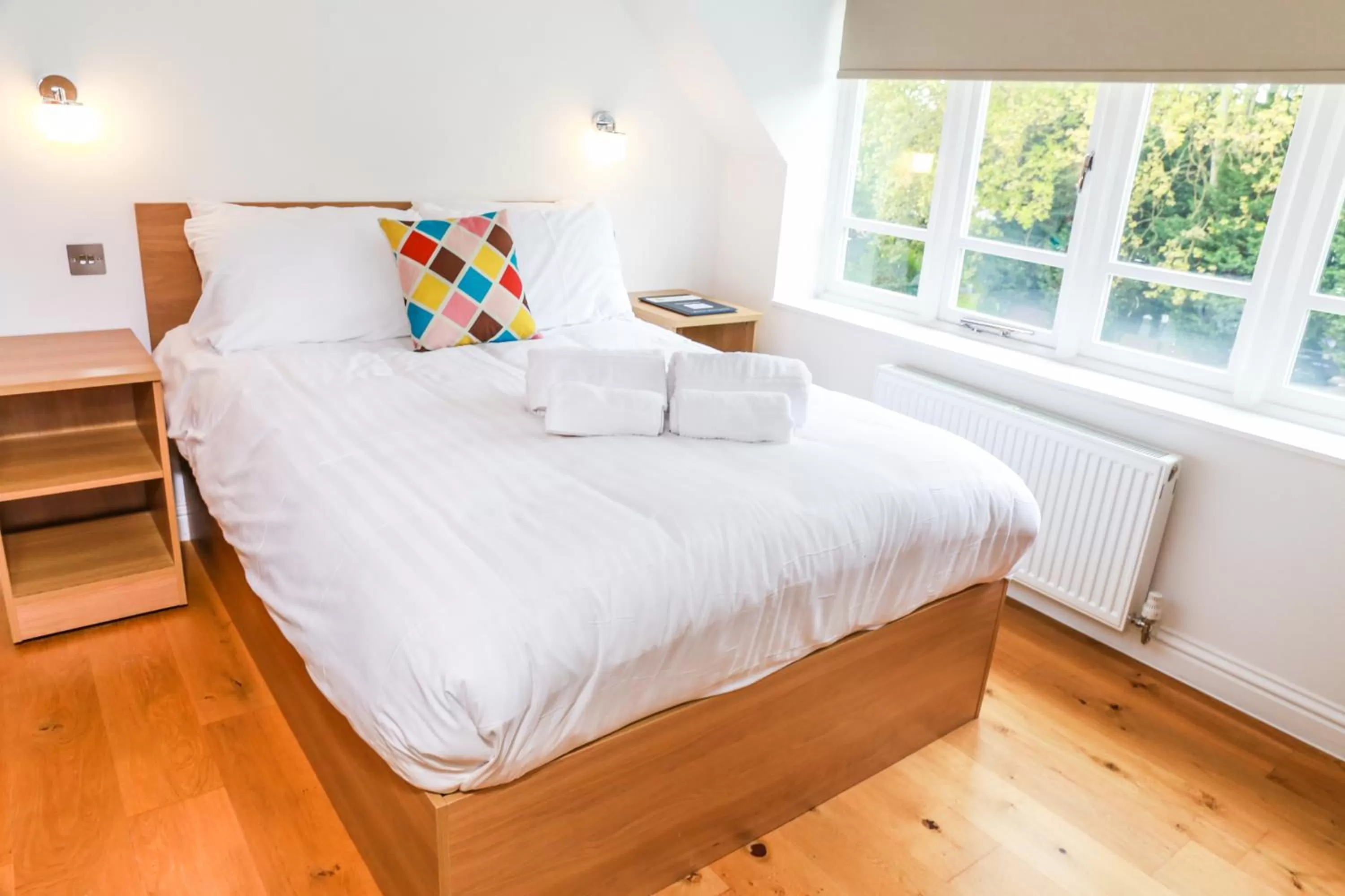 Photo of the whole room, Bed in Flexistay Leicester Gable Aparthotel