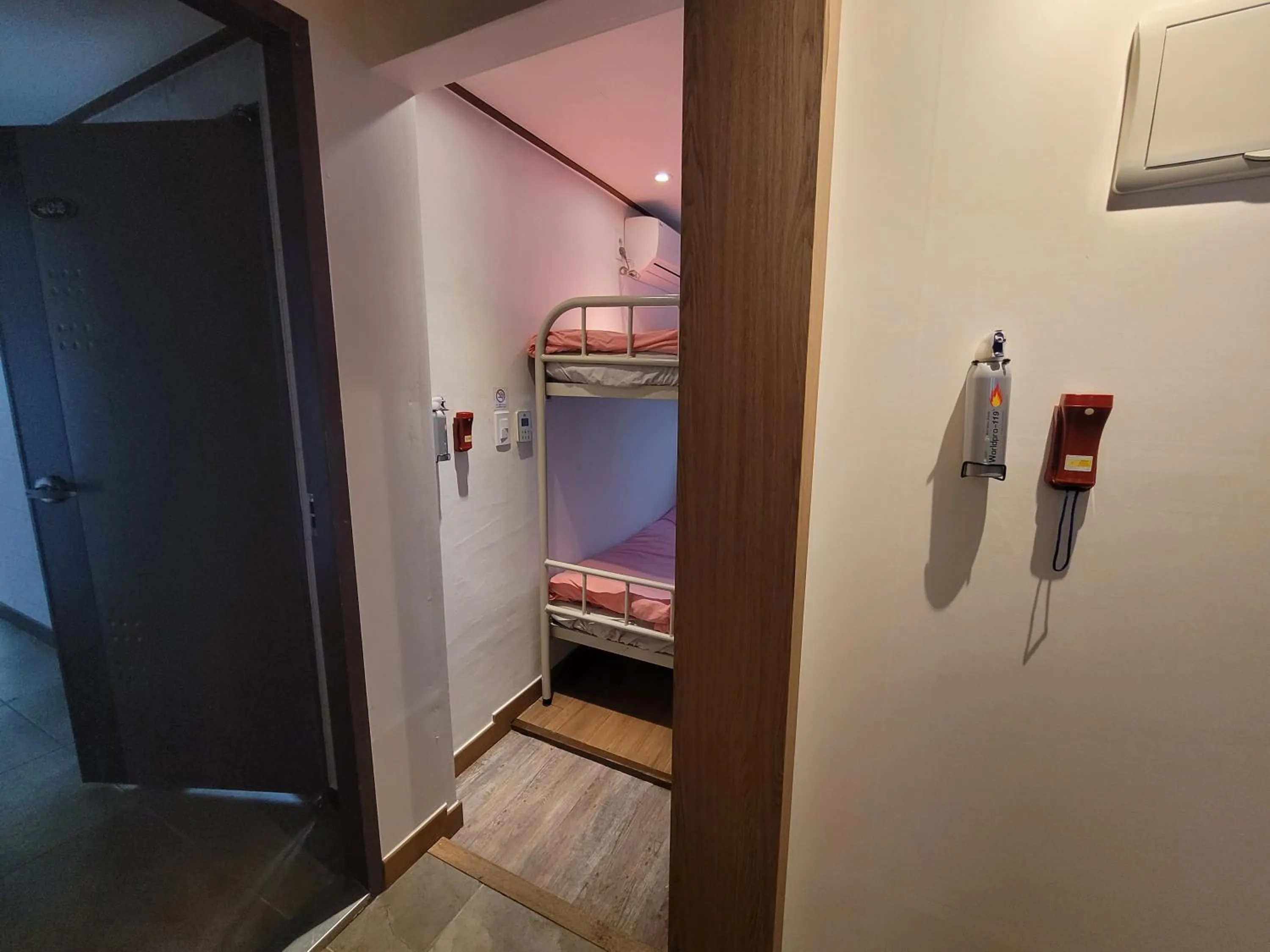 Decorative detail, Bed in Olive Hostel MyeongDong