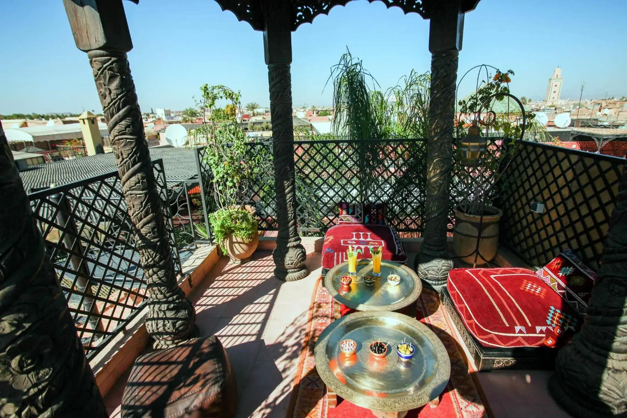 Bird's eye view in Riad ILayka