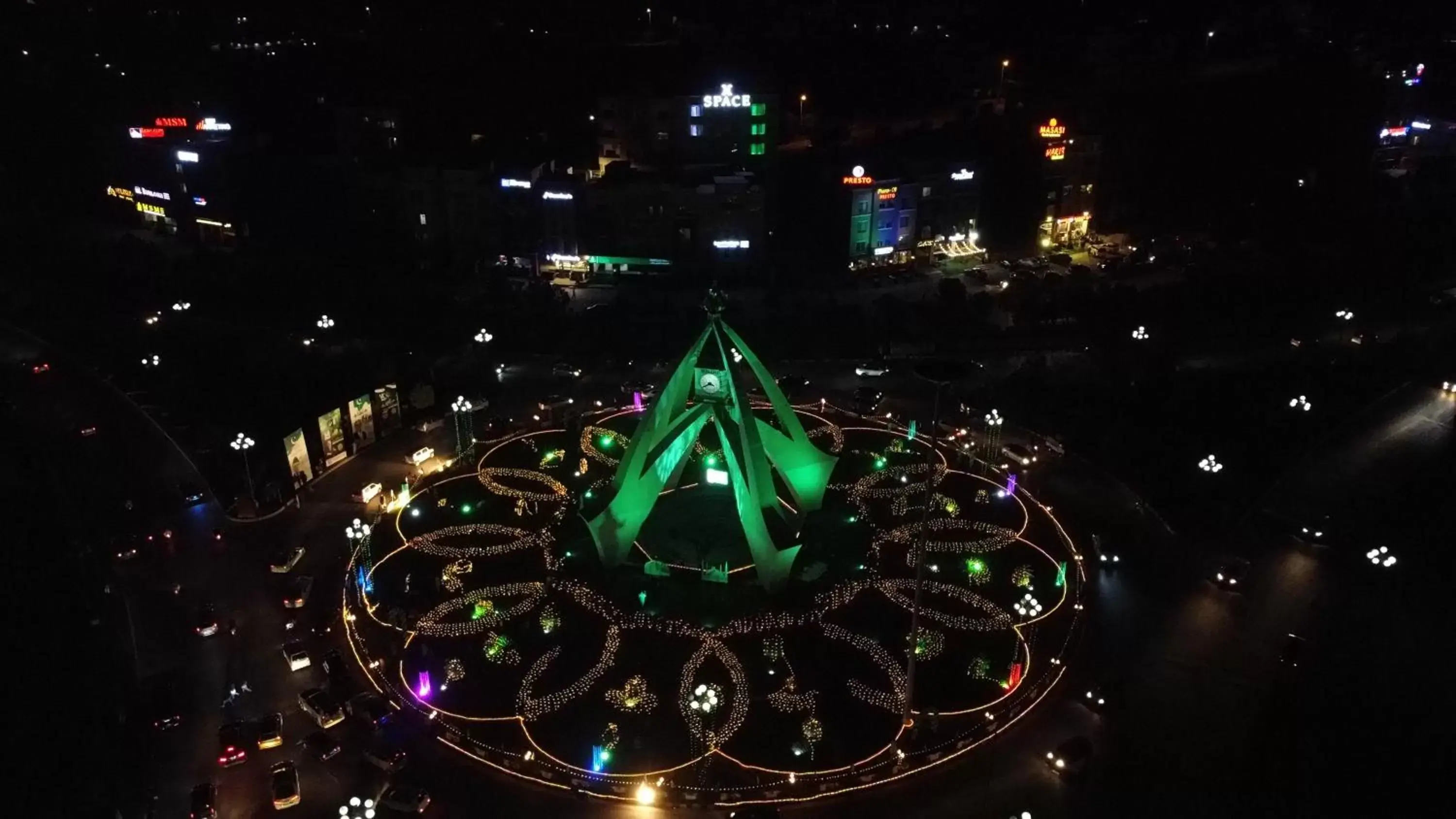 Street view in Space Express Street view in Space Express