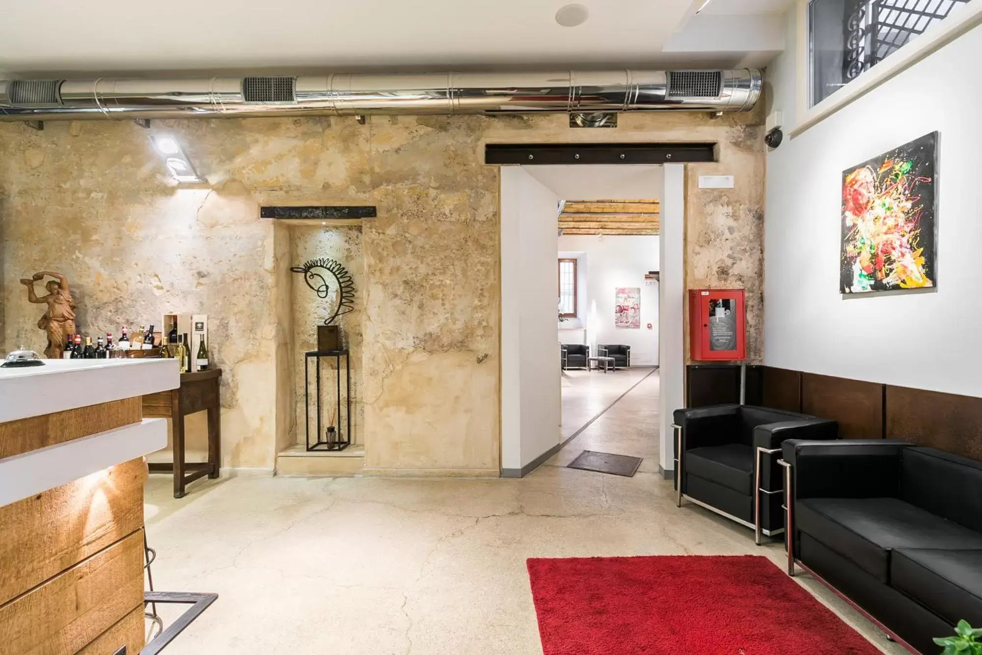 Lounge or bar, Lobby/Reception in Hotel La Rovere