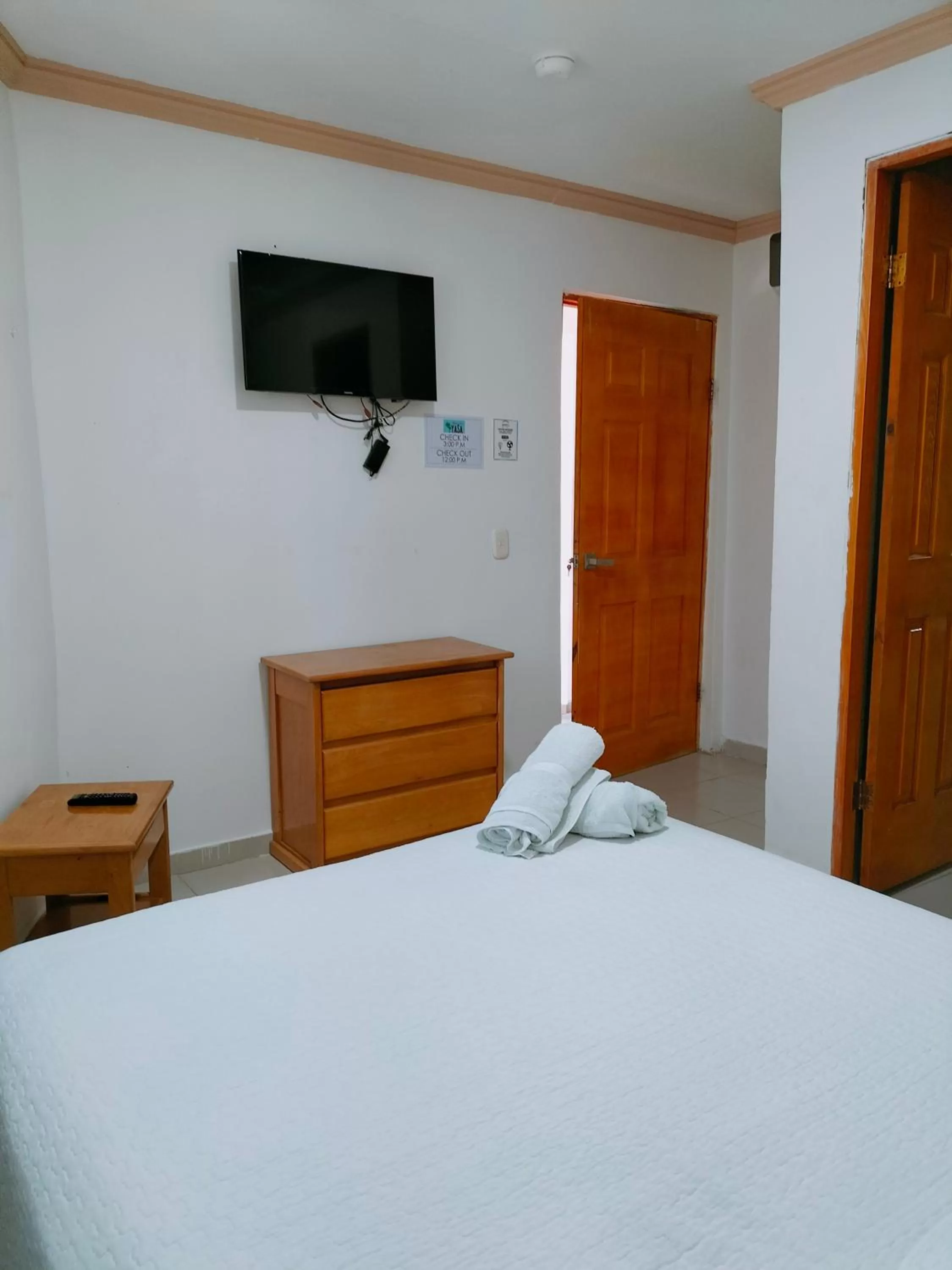 Bed in Posada Yasa sarie bay