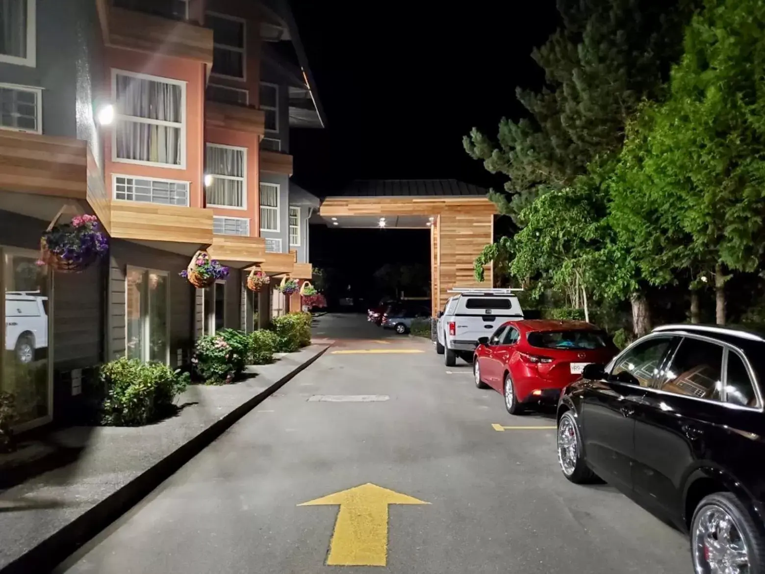 Property building in Coast Parksville Hotel