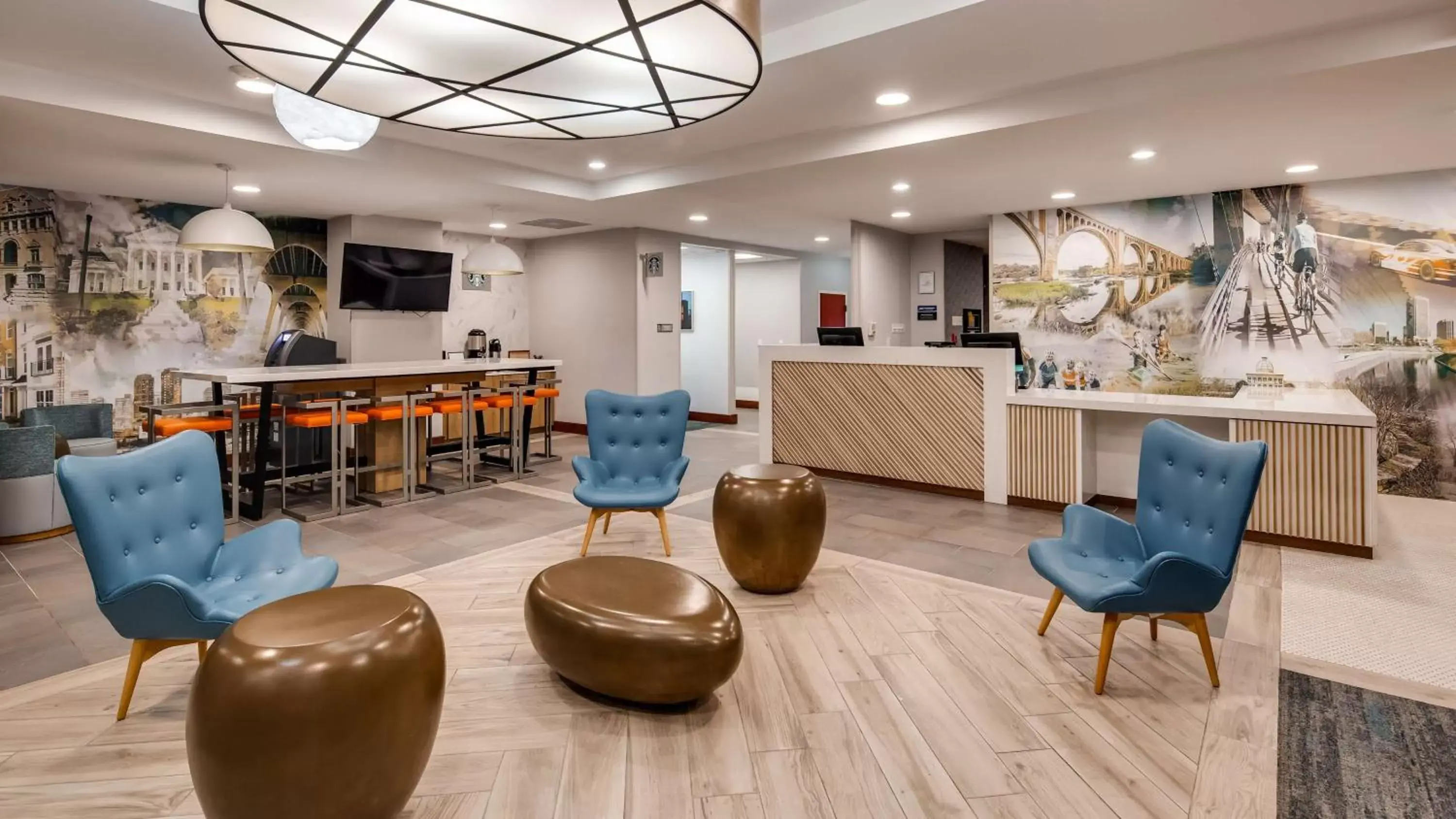 Lobby or reception, Lounge/Bar in Best Western Premier Richmond City Gateway