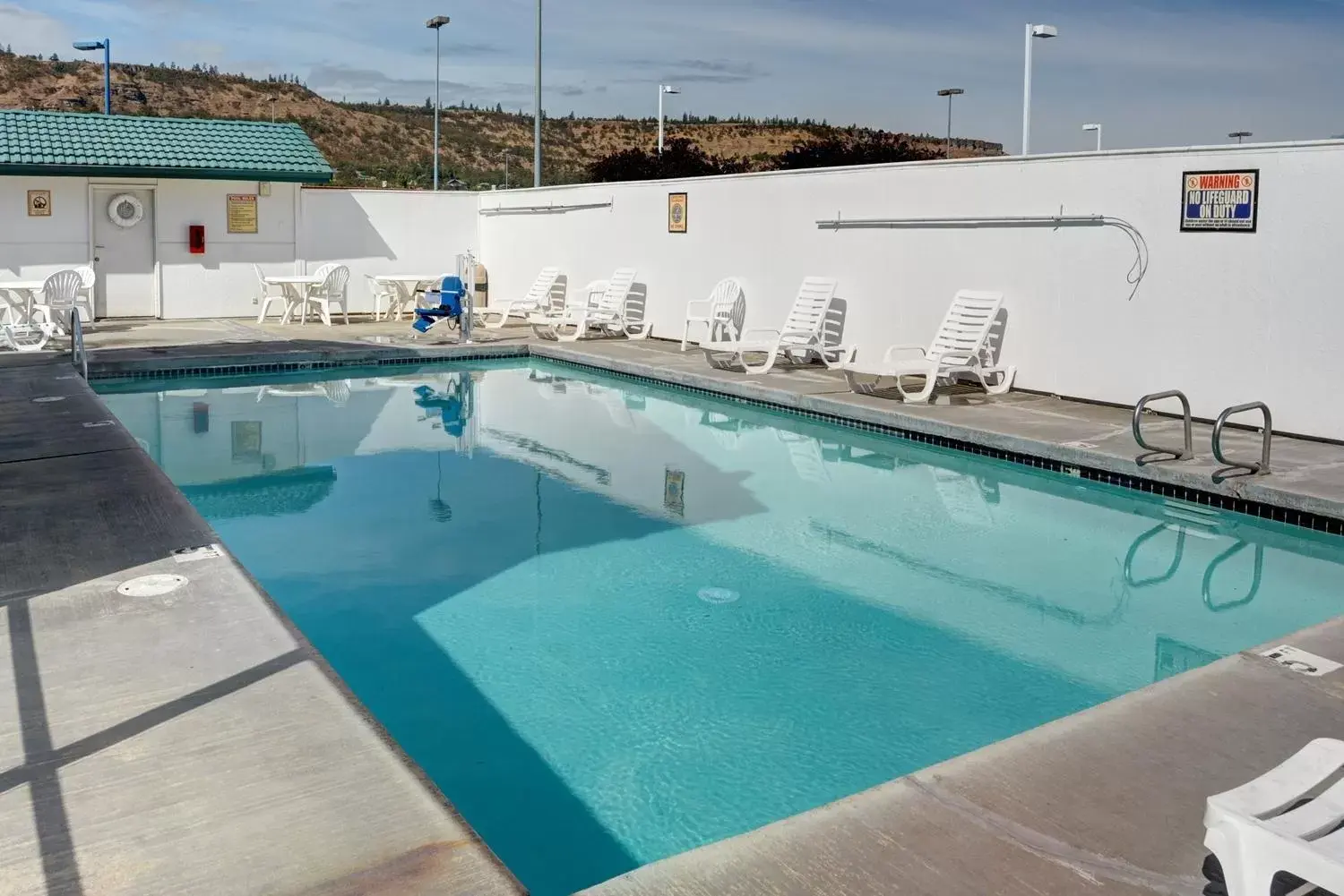 Swimming Pool in Motel 6-The Dalles, OR