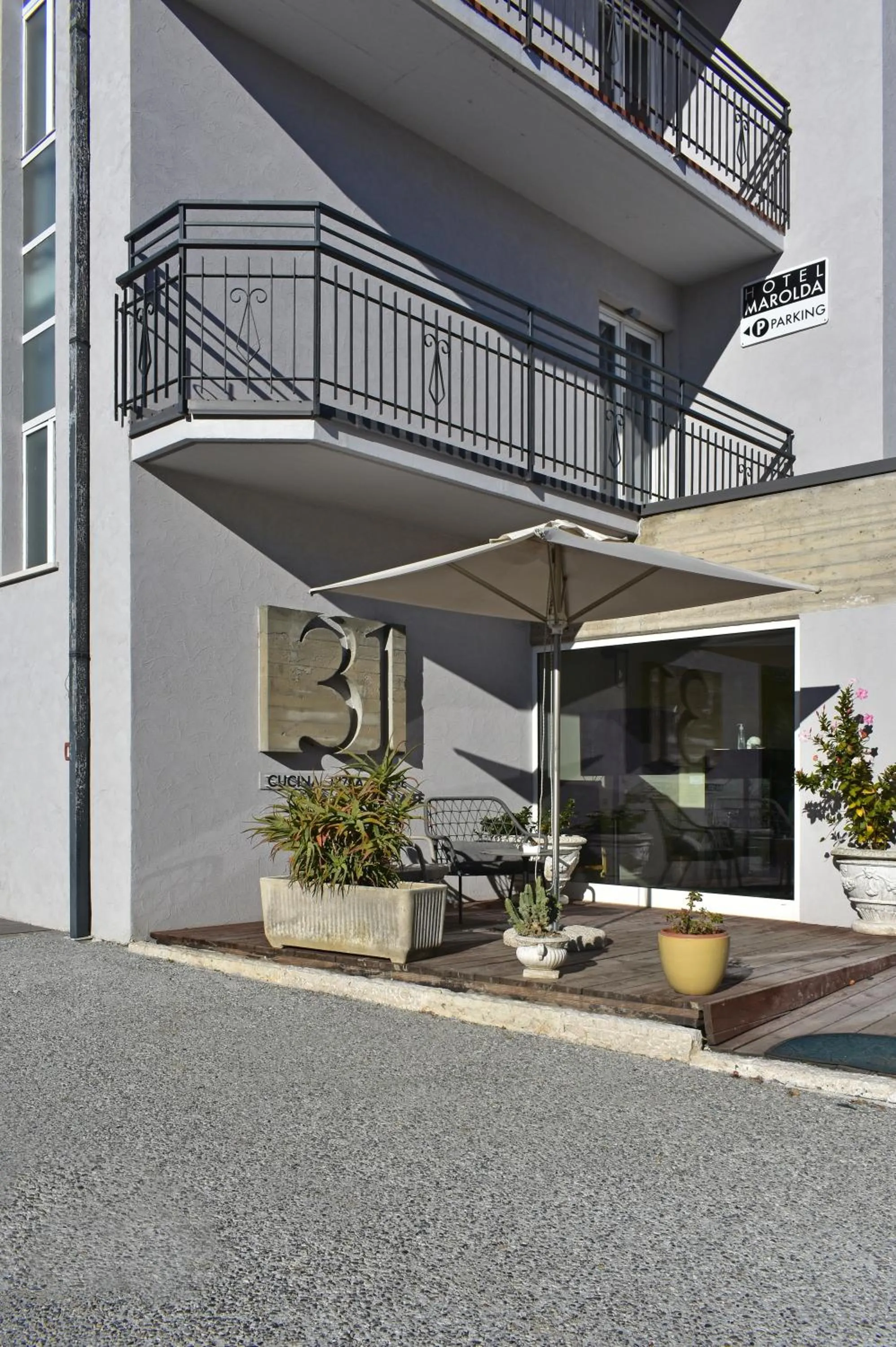 Property building in Hotel Marolda