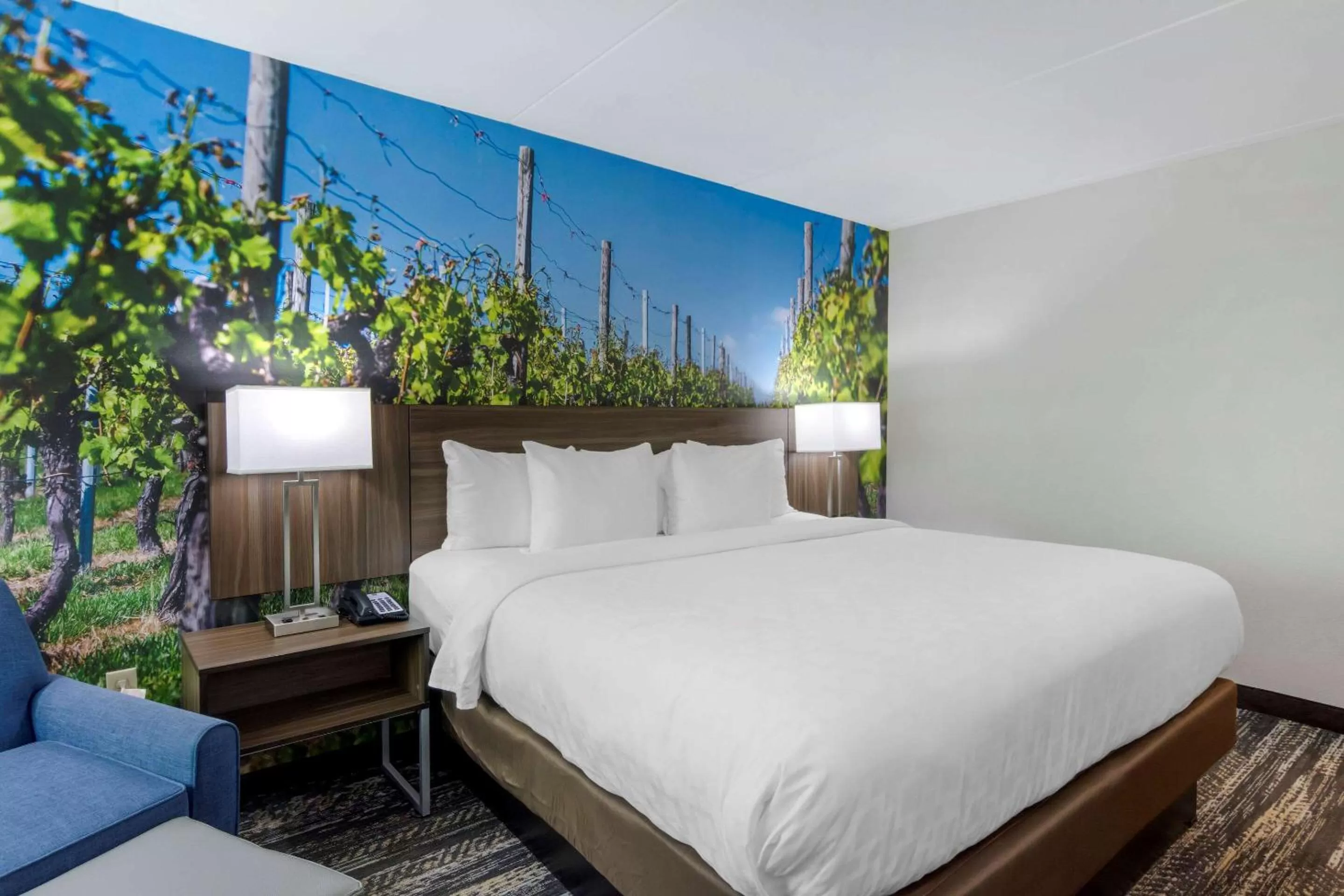 Bedroom, Bed in Clarion Pointe Charlottesville