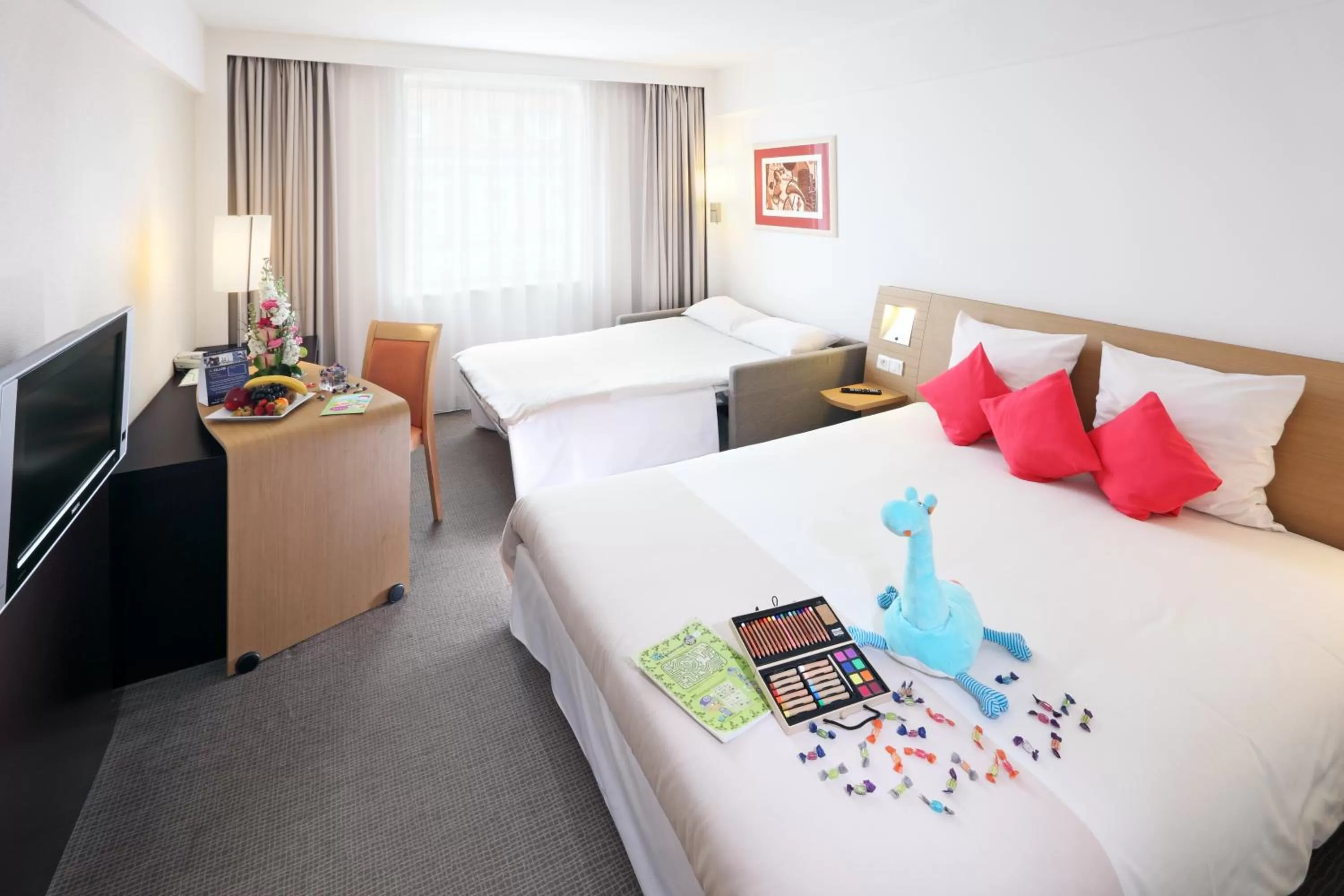 Standard Twin Room in Novotel Praha Wenceslas Square