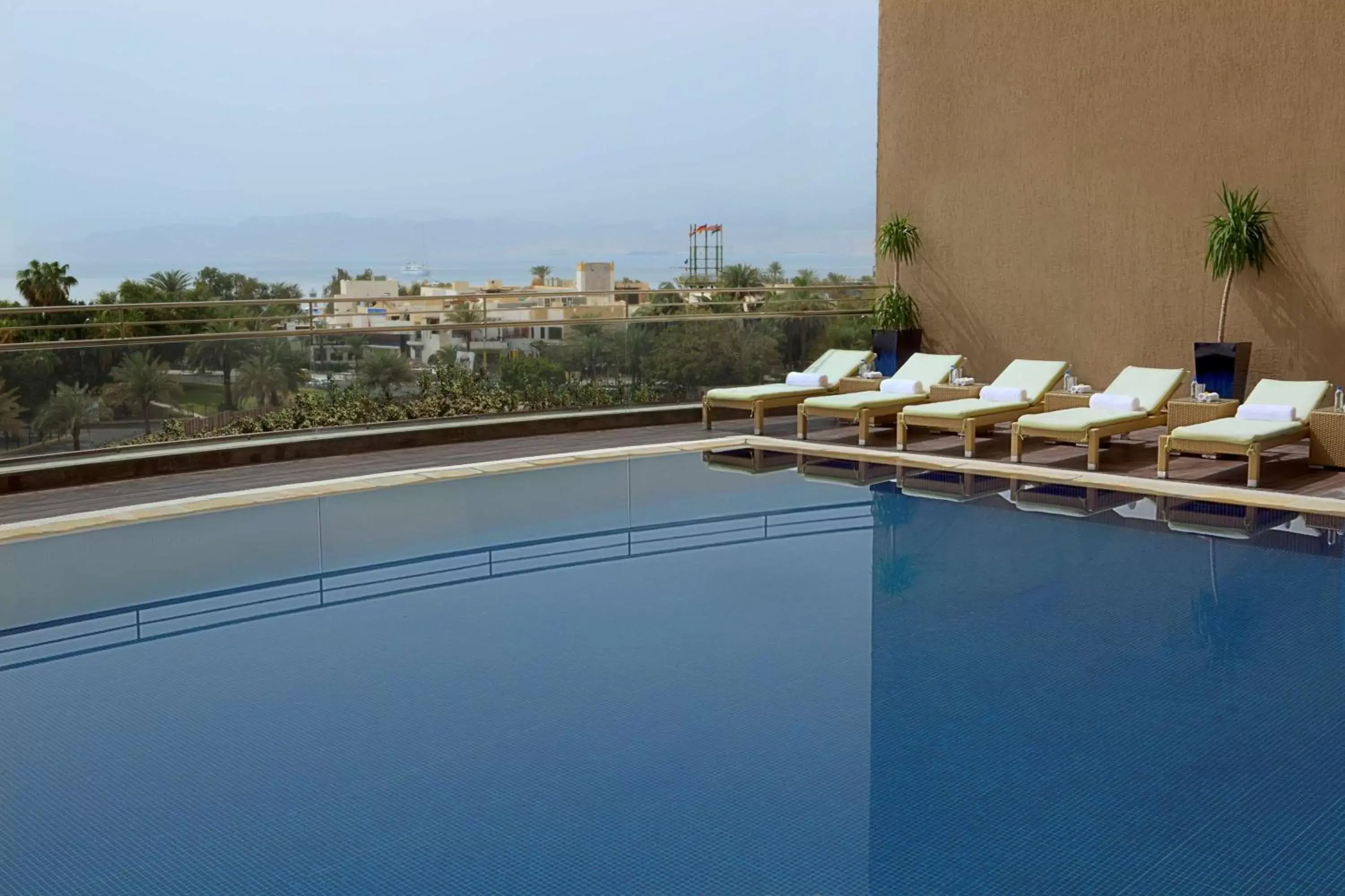 Pool view, Swimming Pool in DoubleTree by Hilton Hotel Aqaba