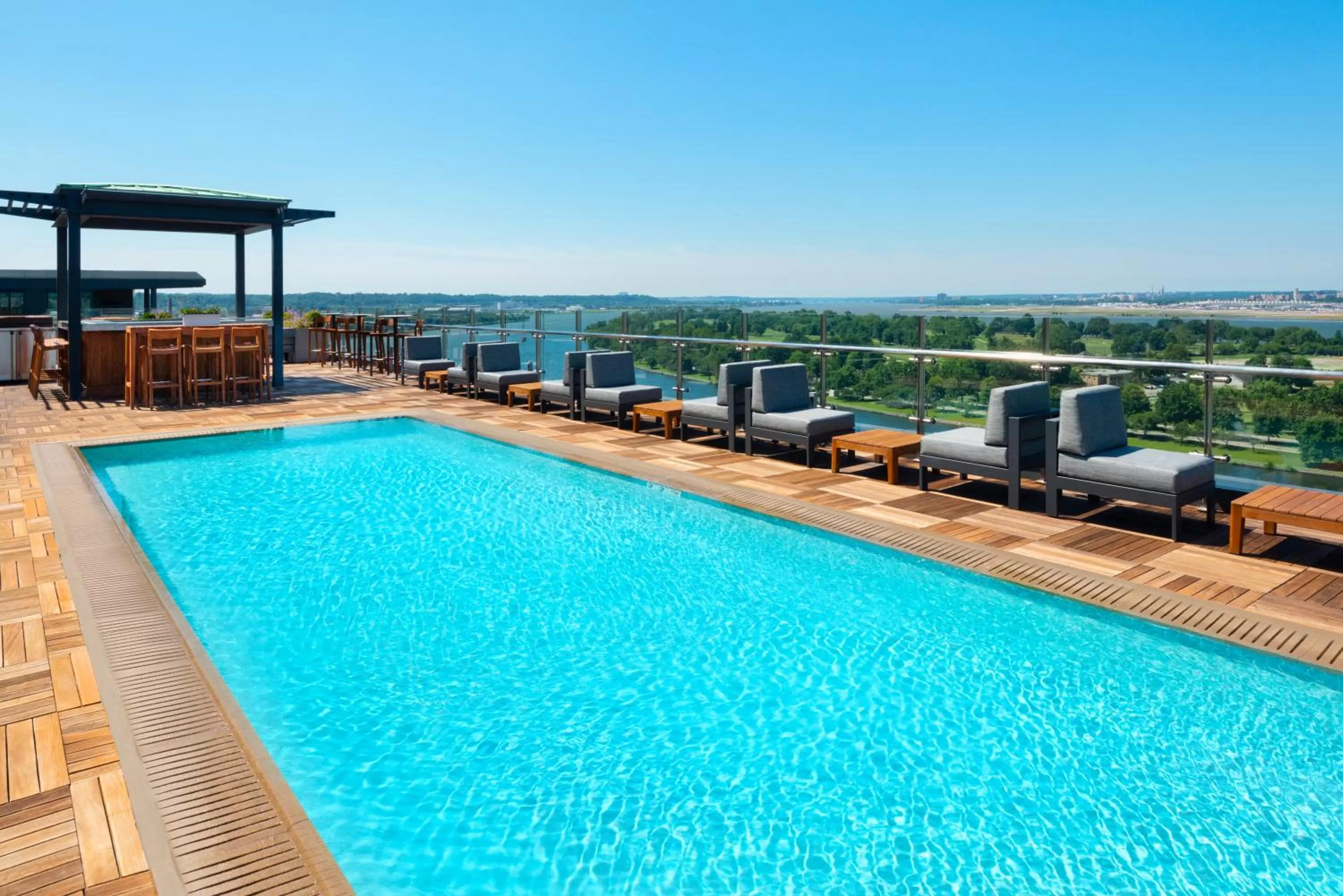 Pool view in InterContinental - Washington D.C. - The Wharf by IHG