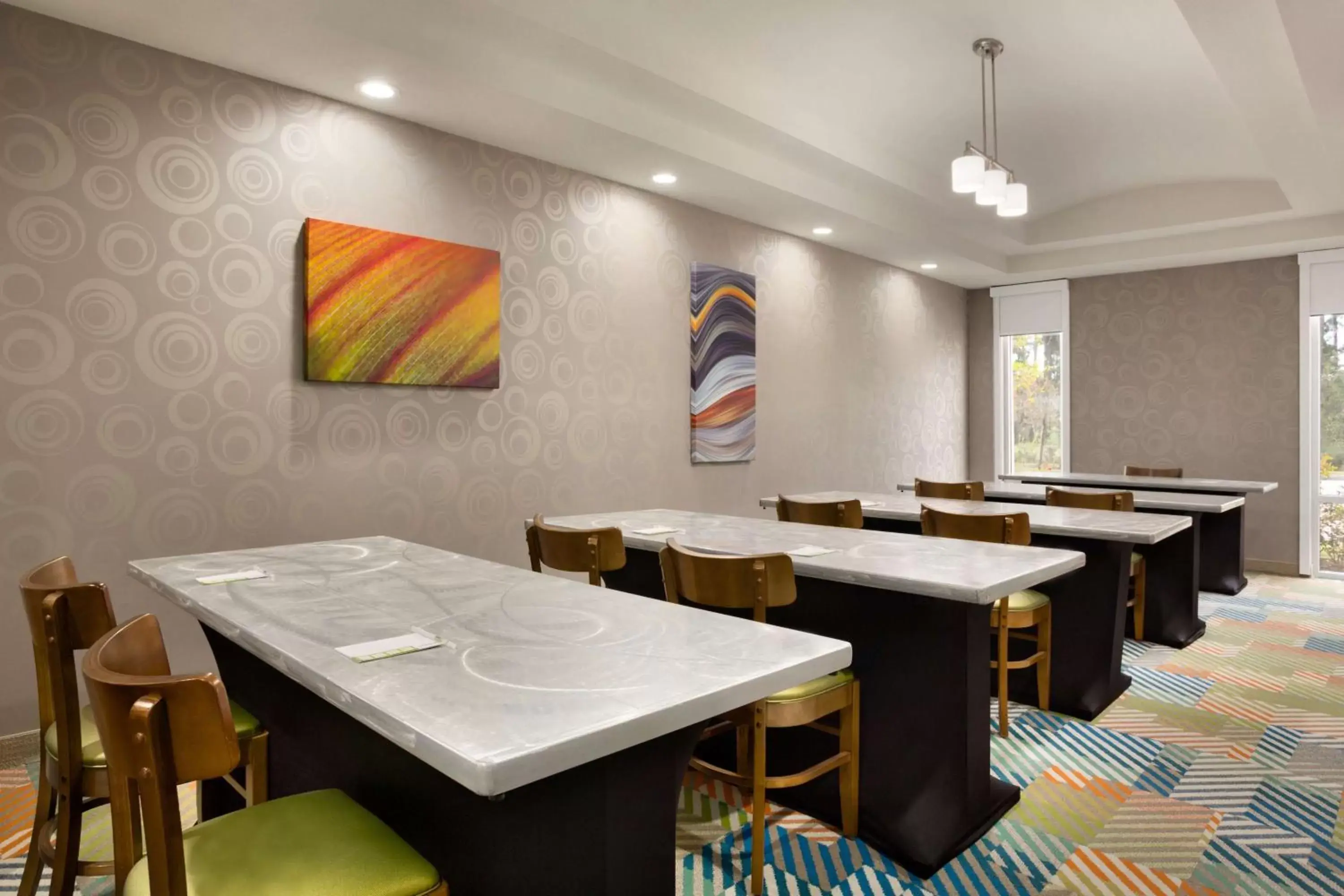 Meeting/conference room, Restaurant/Places to Eat in Home2 Suites by Hilton Shenandoah The Woodlands