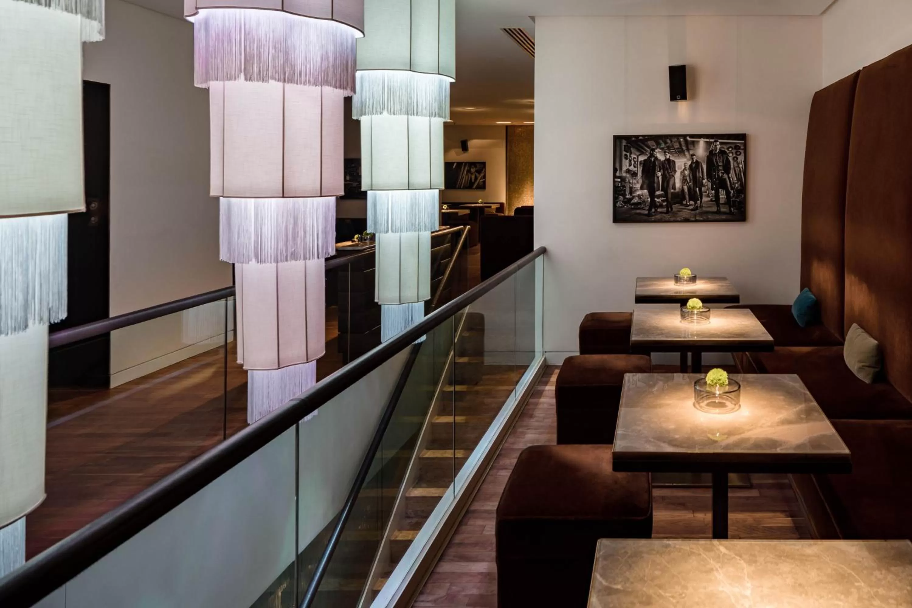 Lounge or bar in The Mandala Berlin, a Member of Design Hotels
