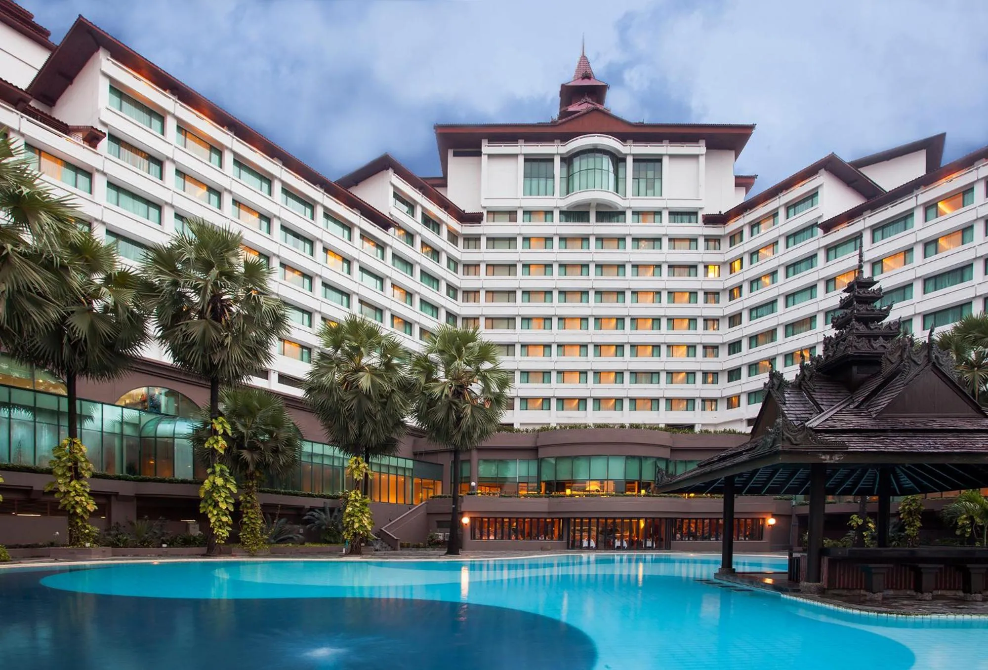 Property building in Sedona Hotel Yangon