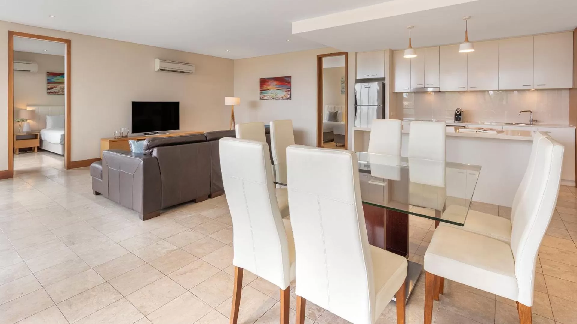 Dining area in Oaks Casuarina Santai Resort