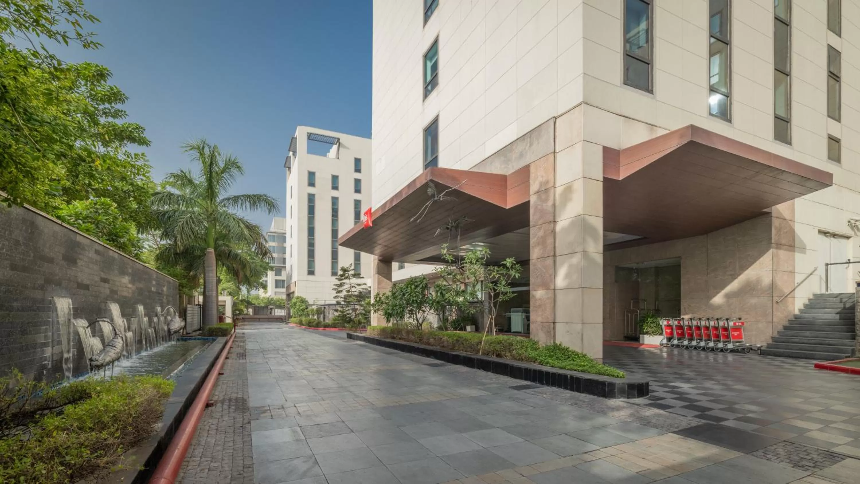 Facade/entrance in ibis New Delhi Aerocity - An Accor Brand