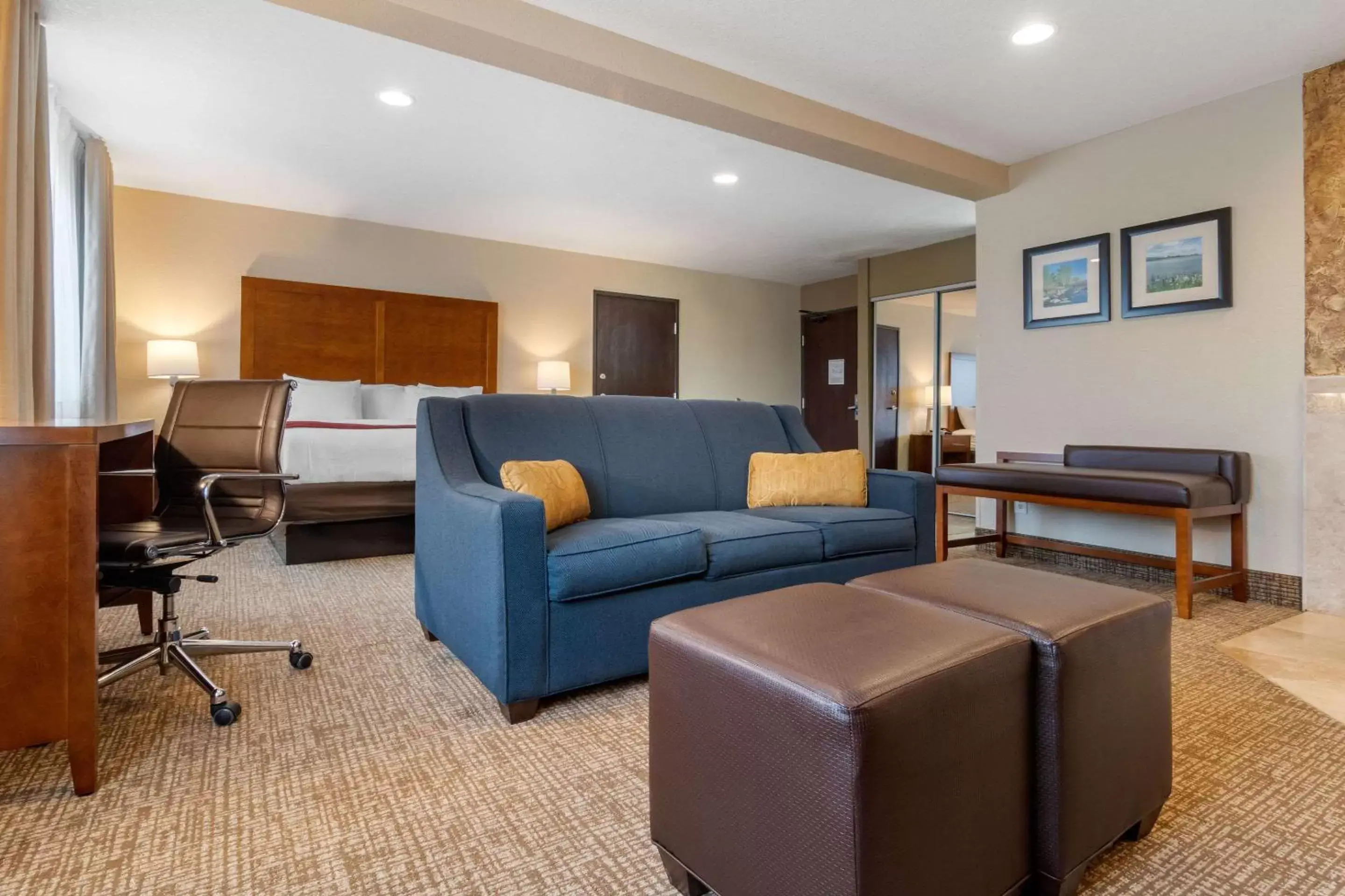 Photo of the whole room, Seating Area in Comfort Inn & Suites South Hill I-85