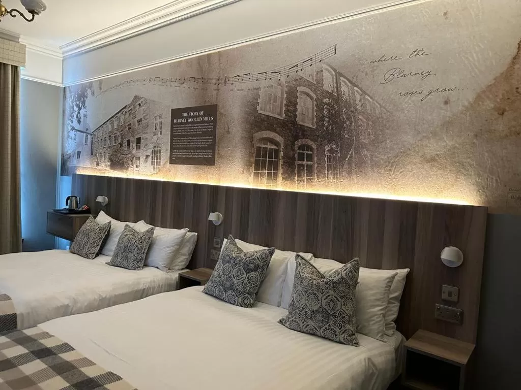Bedroom, Bed in Blarney Woollen Mills Hotel - BW Signature Collection