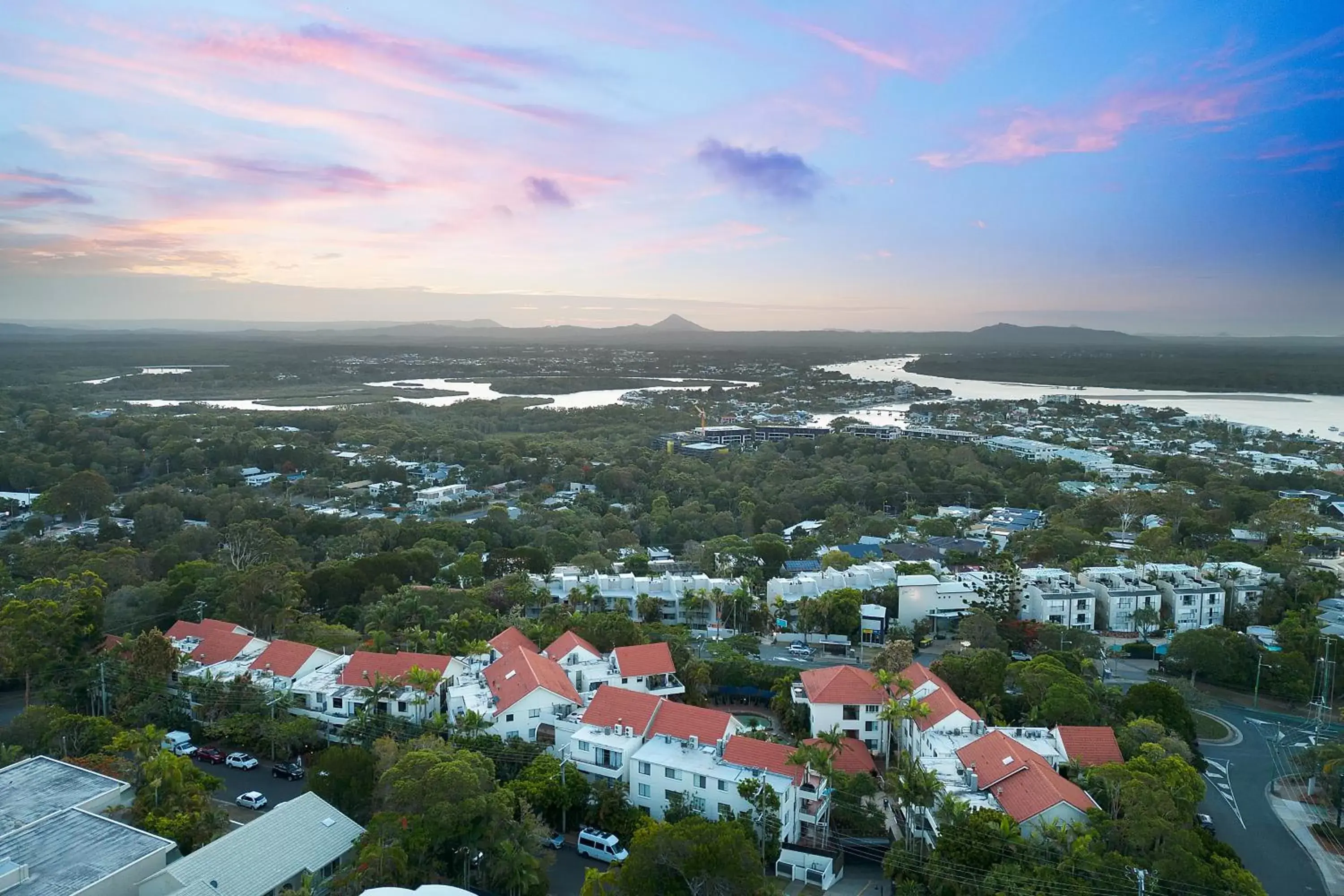 Bird's-eye View in Noosa International Resort