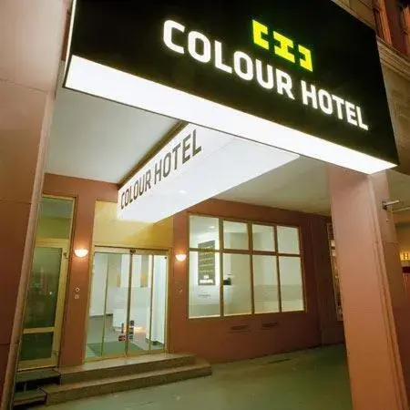 Property logo or sign in Colour Hotel