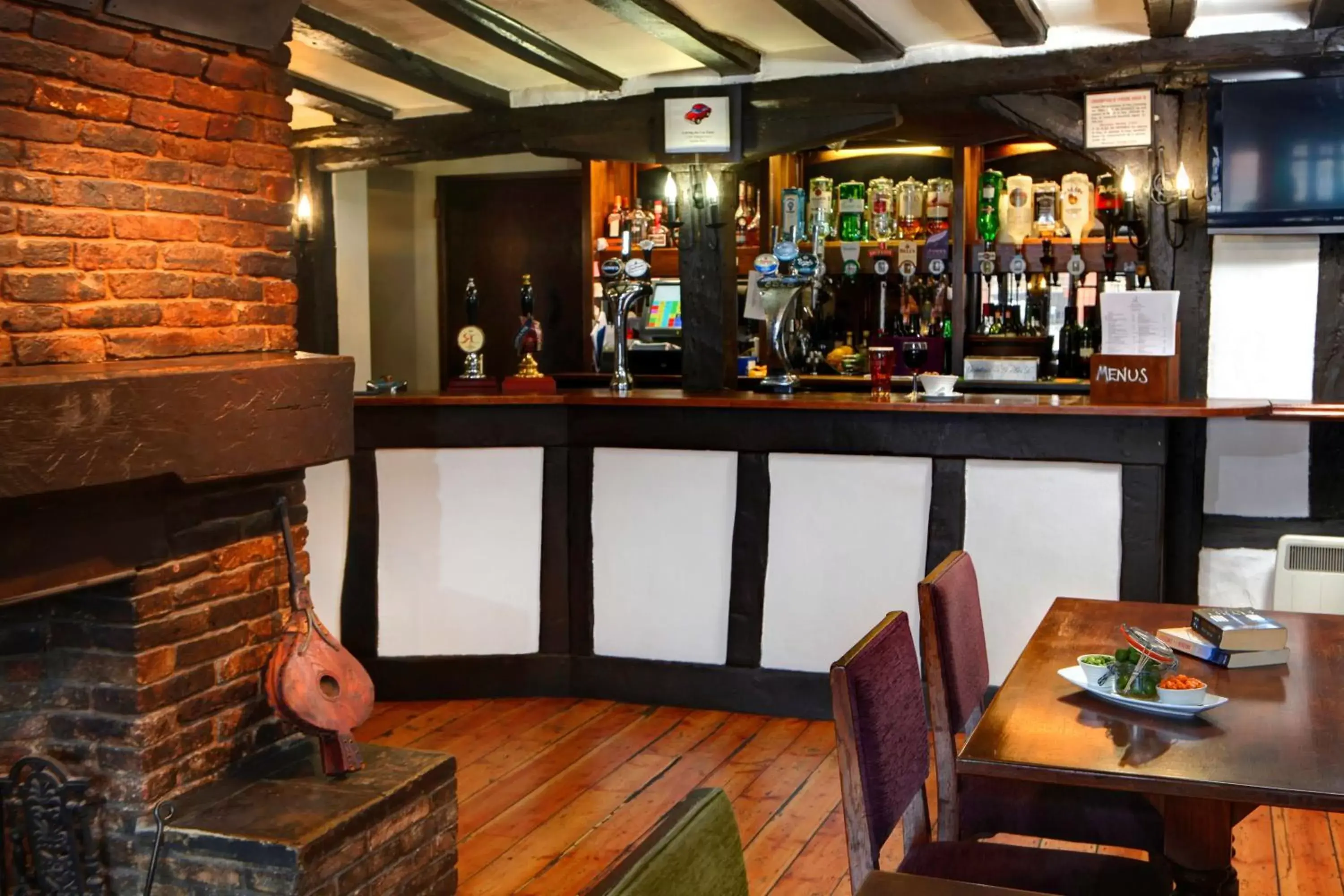 Restaurant/places to eat, Lounge/Bar in Best Western The Rose & Crown Hotel