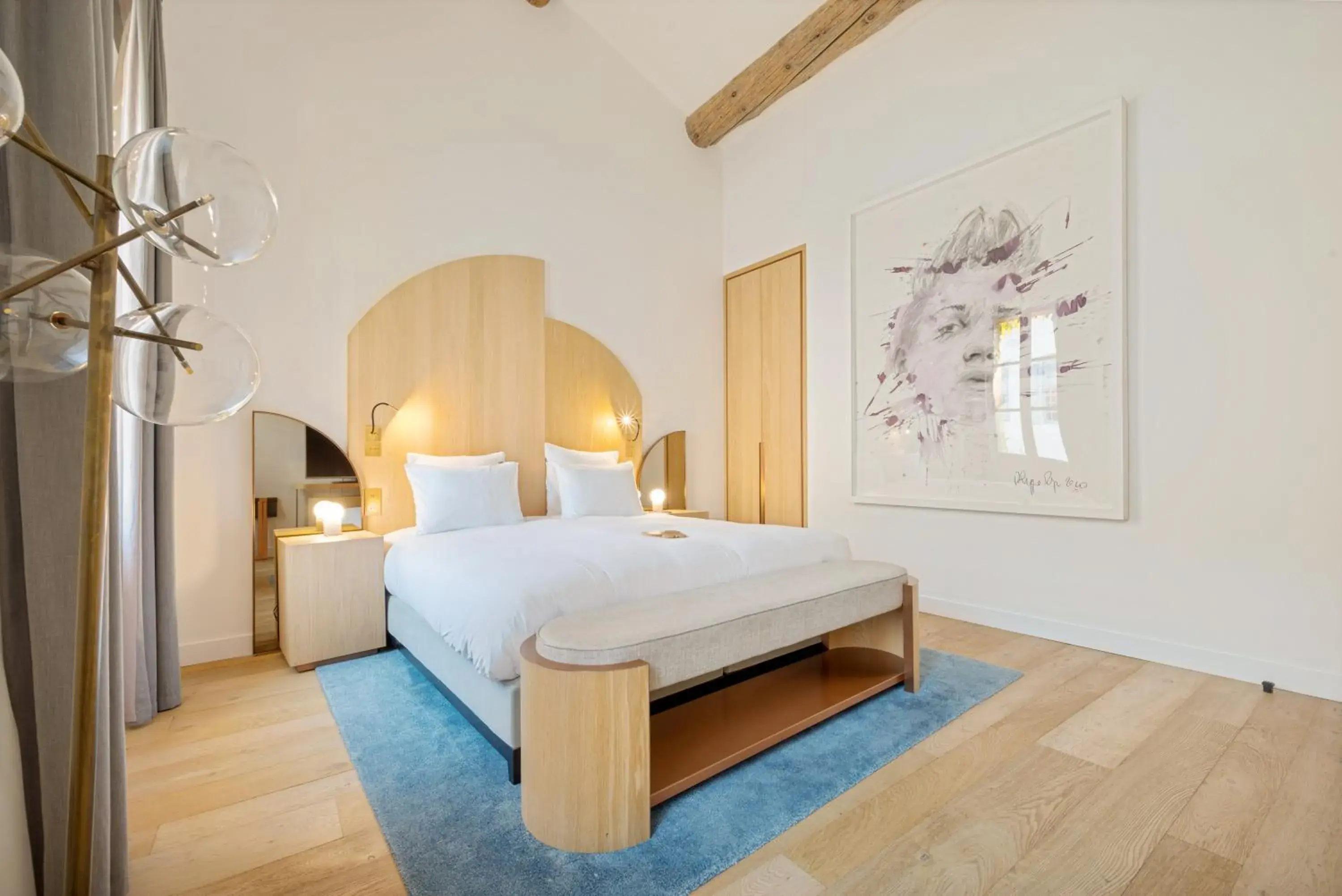Bedroom, Bed in Château de la Gaude