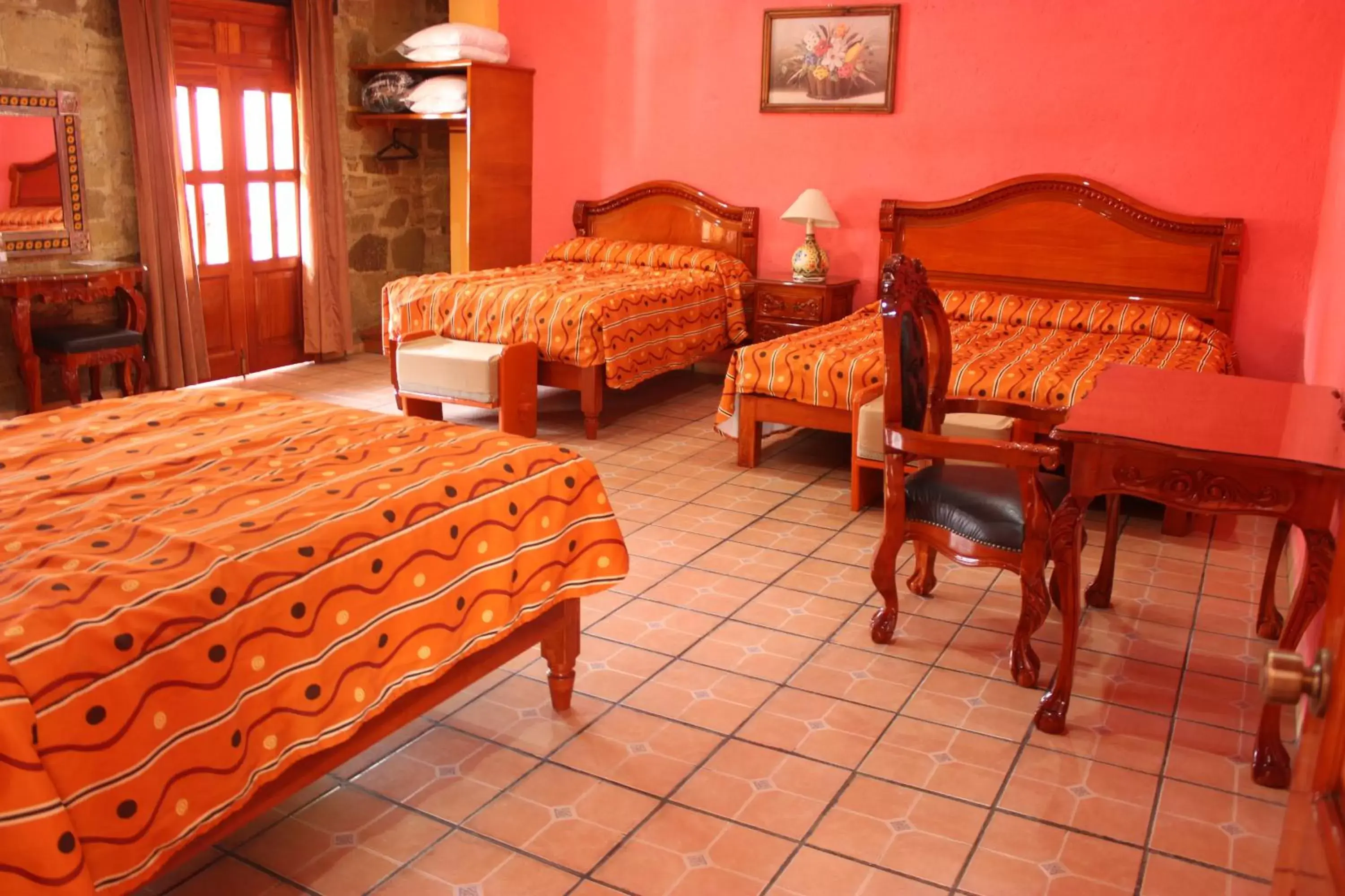 Bed in Hotel Boutique Posada la Casona de Cortés