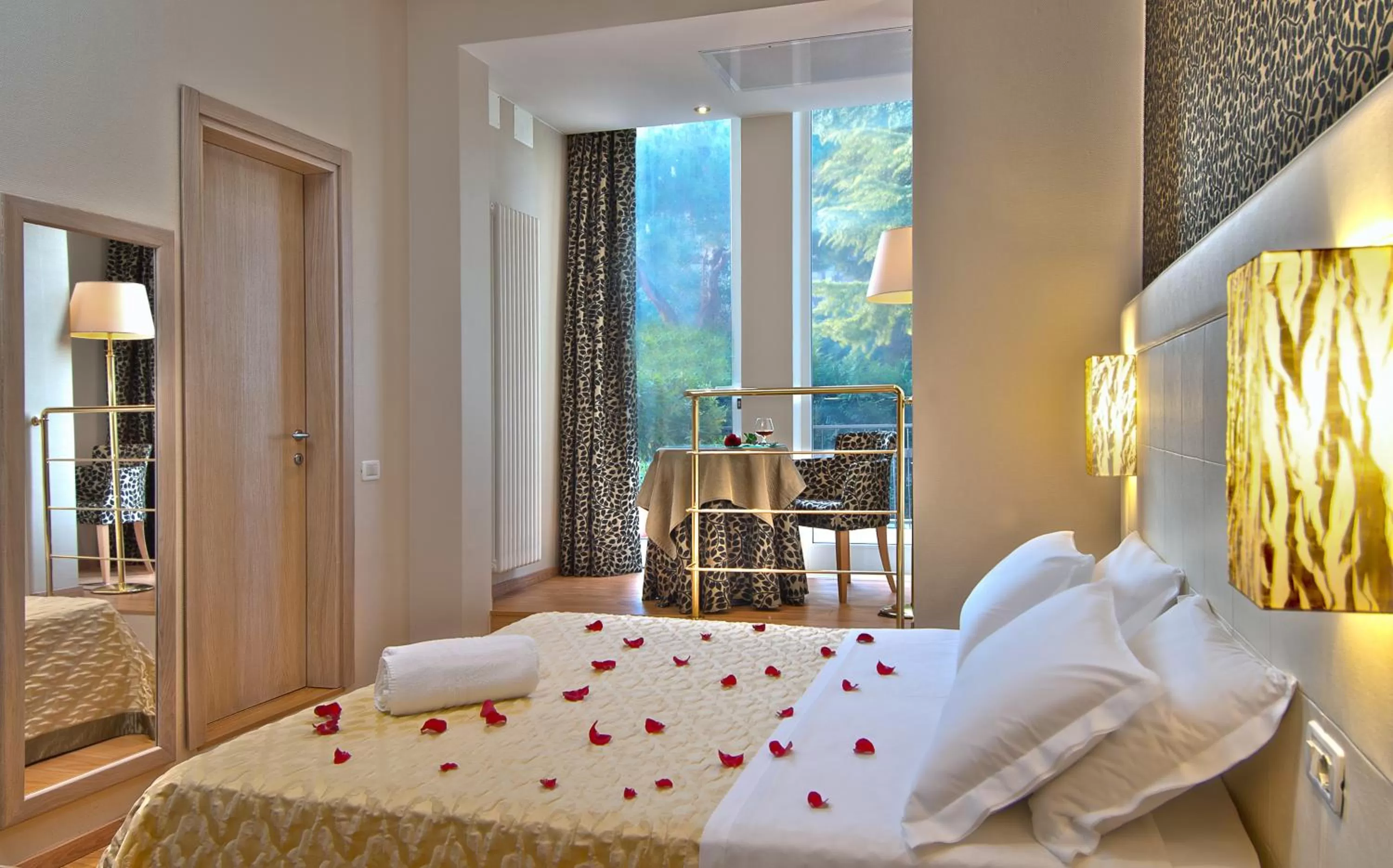 Bed in Hotel Eliseo Terme