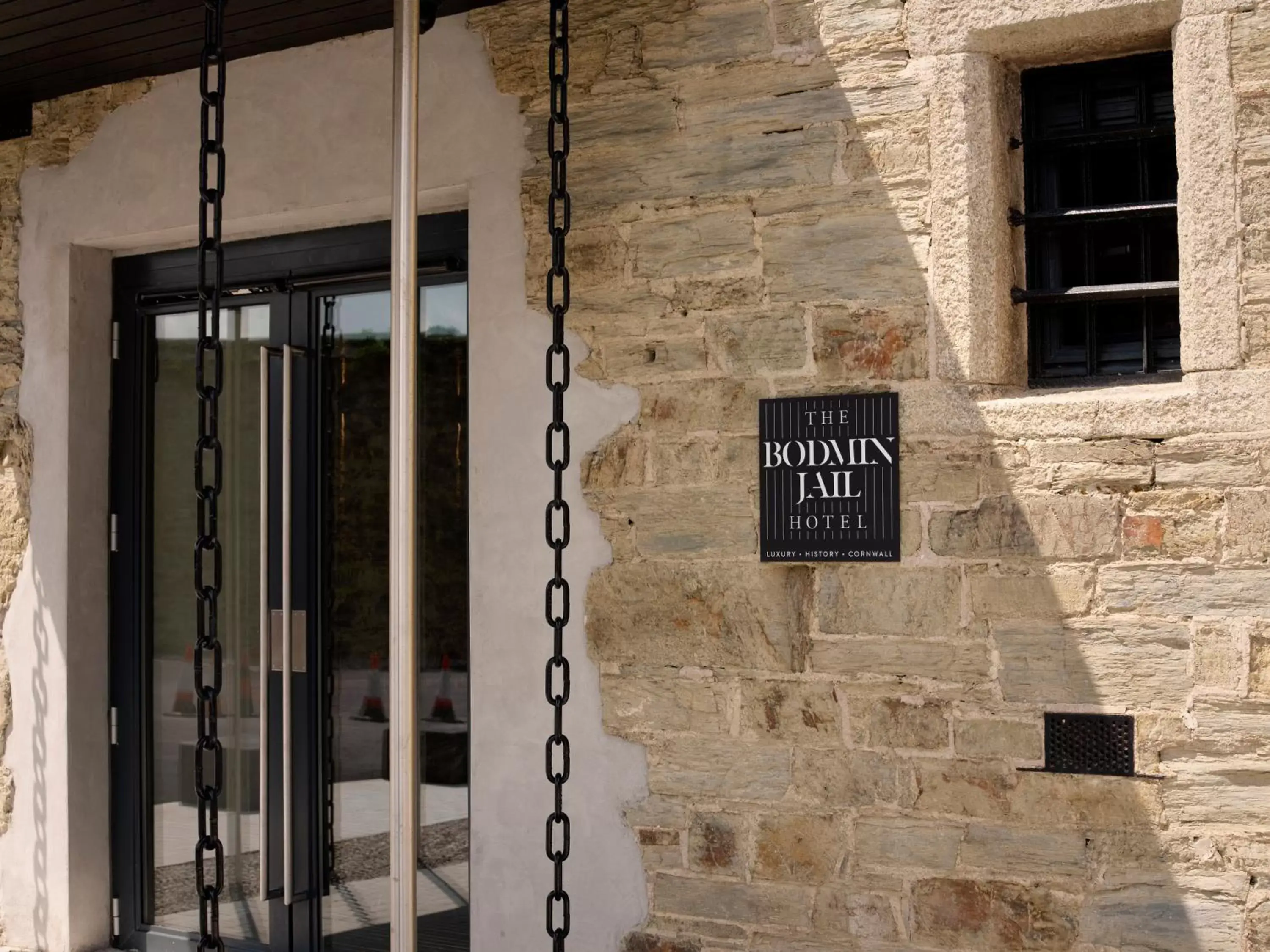 Property building in Bodmin Jail Hotel Property building in Bodmin Jail Hotel