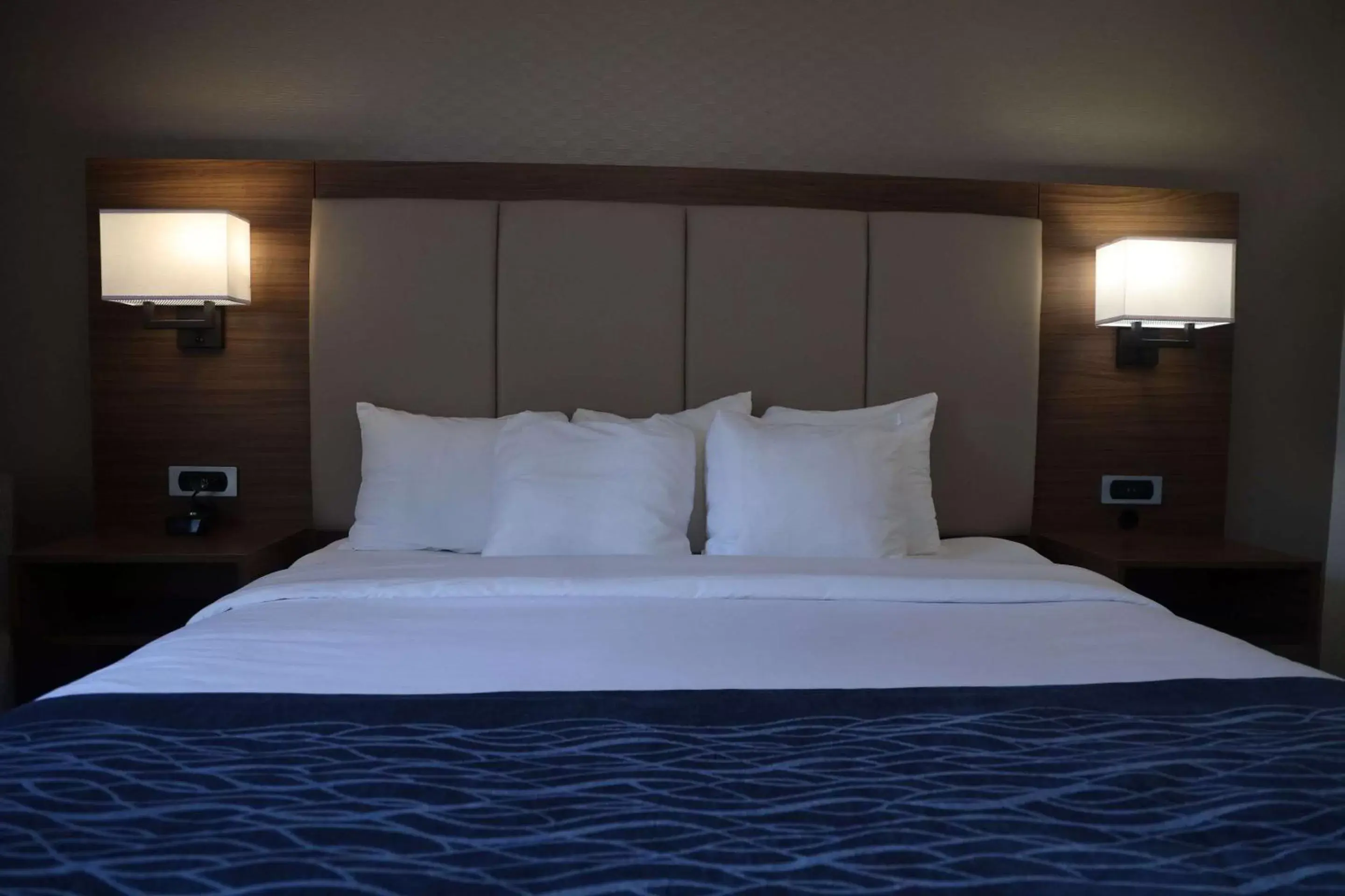 Bedroom, Bed in Comfort Inn and Suites Ingersoll