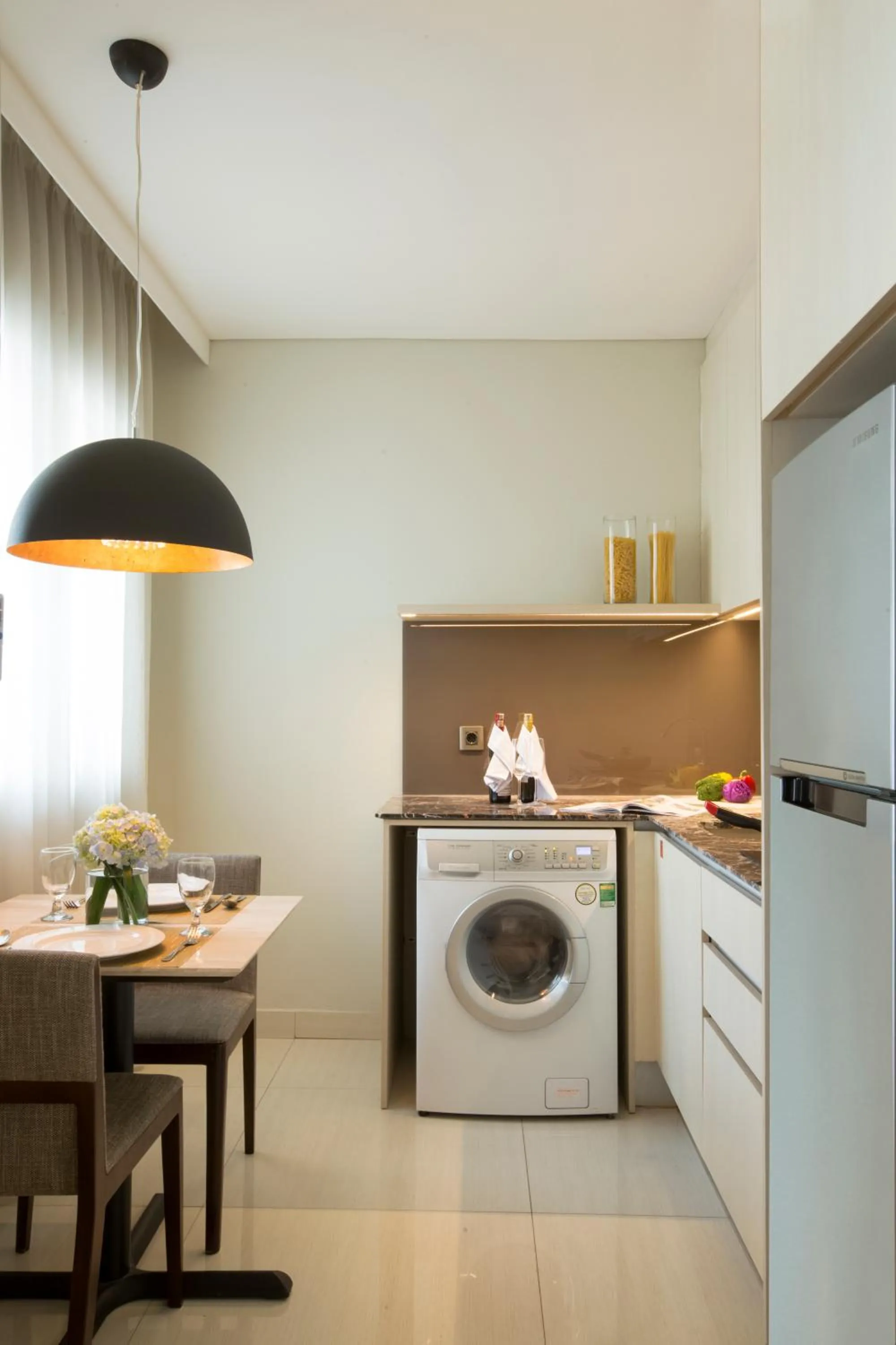 Kitchen or kitchenette in Ascott Waterplace Surabaya