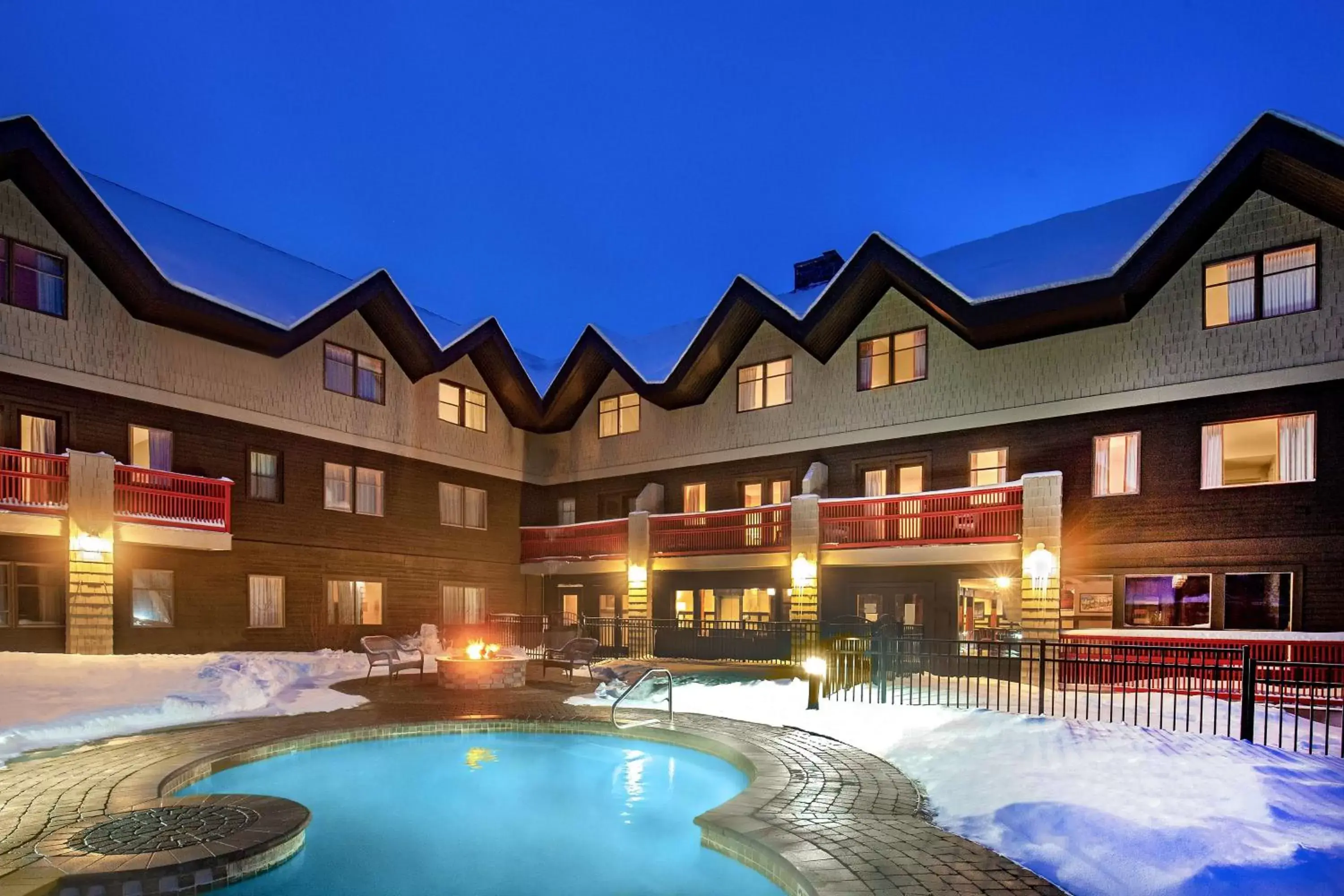 Property building, Swimming Pool in Killington Mountain Lodge, Tapestry Collection by Hilton