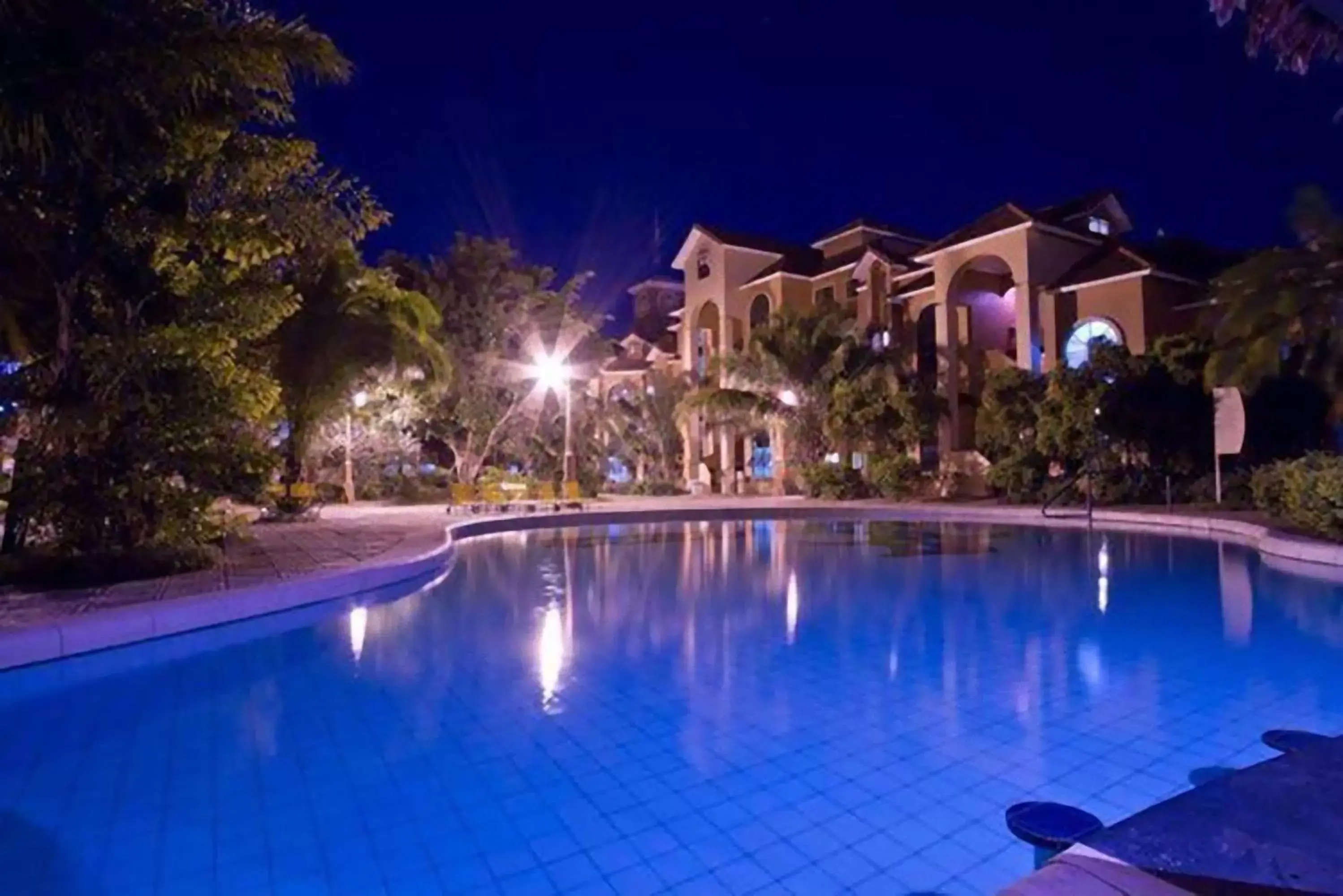 Night, Property Building in Buganvillas Hotel Suites