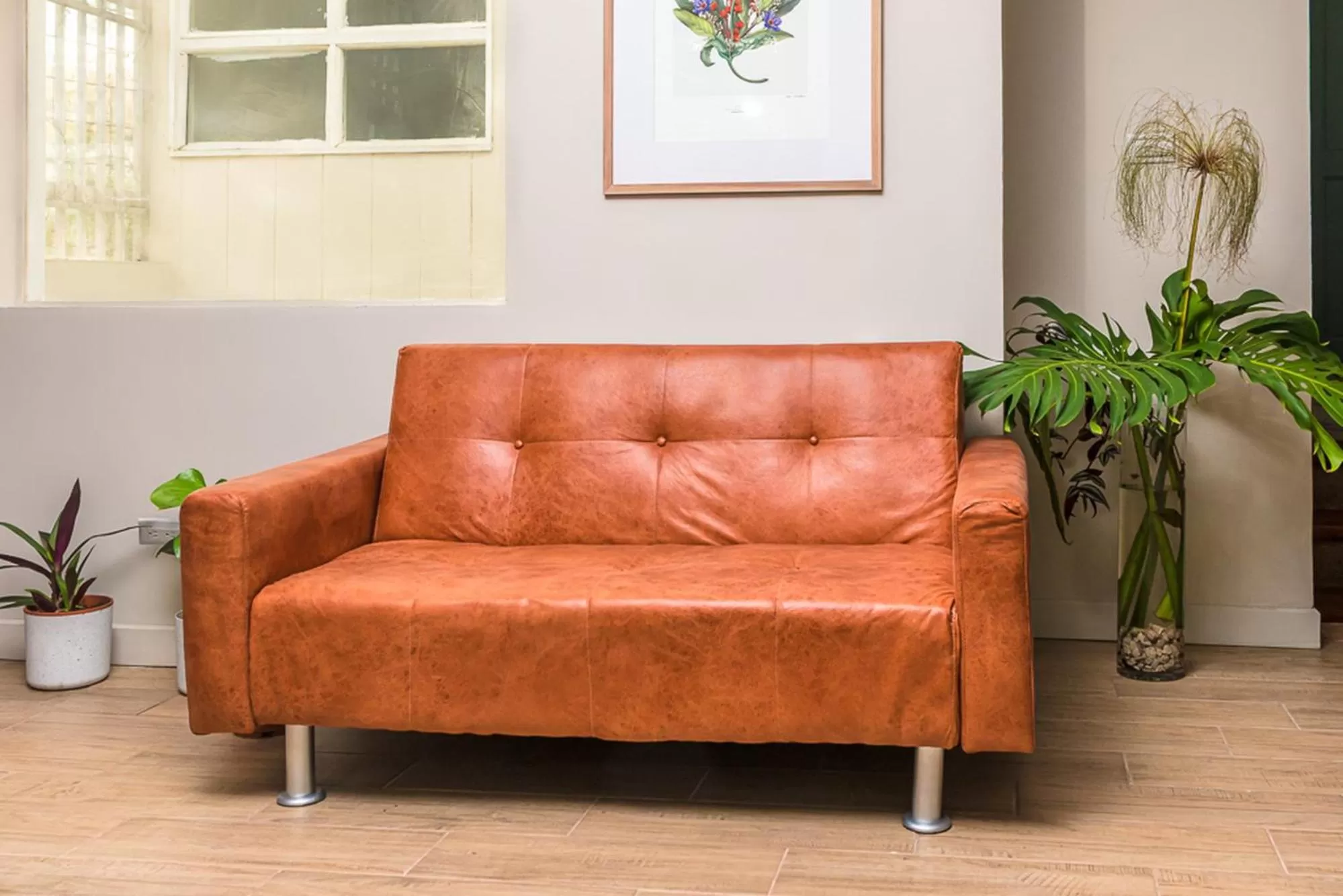 Seating area in Otoya 1907 Hotel