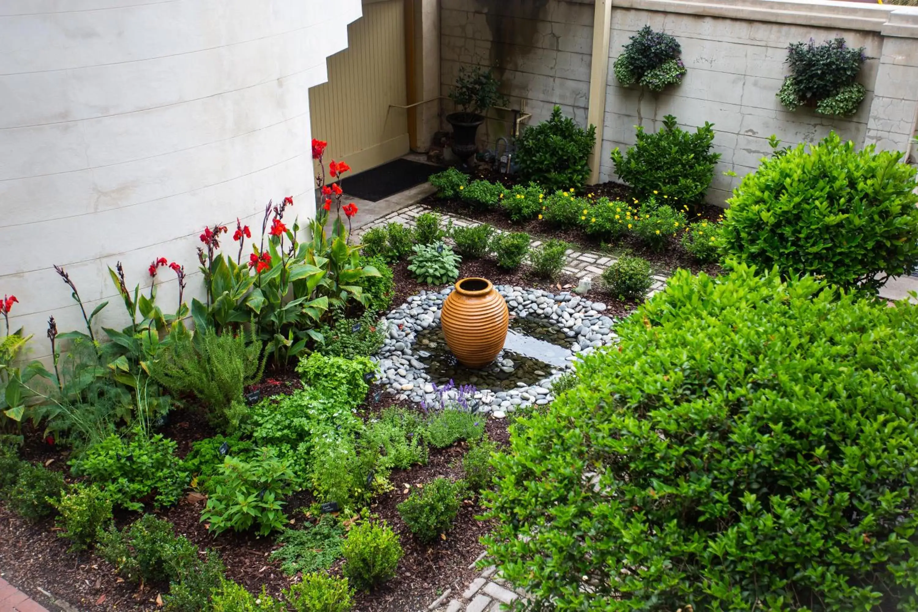 Garden in The Gastonian, Historic Inns of Savannah Collection