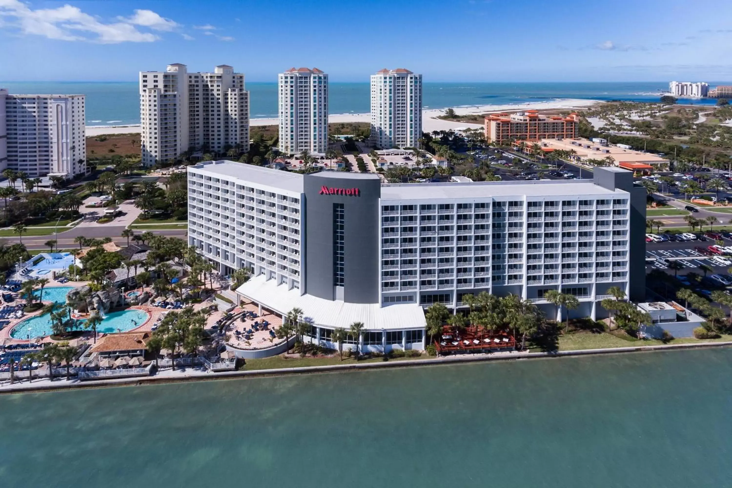 Property building, Bird's-eye View in Clearwater Beach Marriott Suites on Sand Key