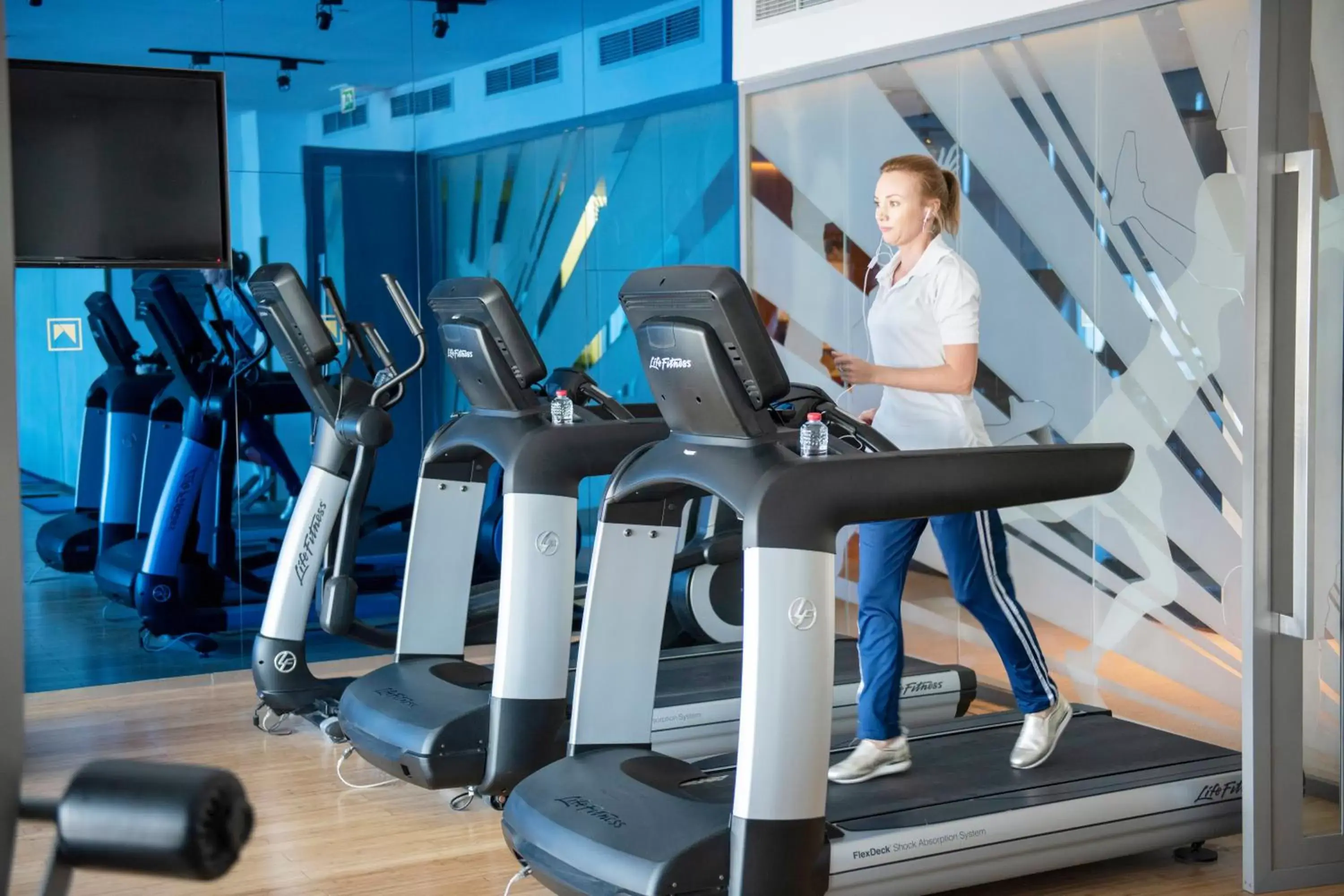 Fitness centre/facilities in The Act Hotel Sharjah Fitness centre/facilities in The Act Hotel Sharjah