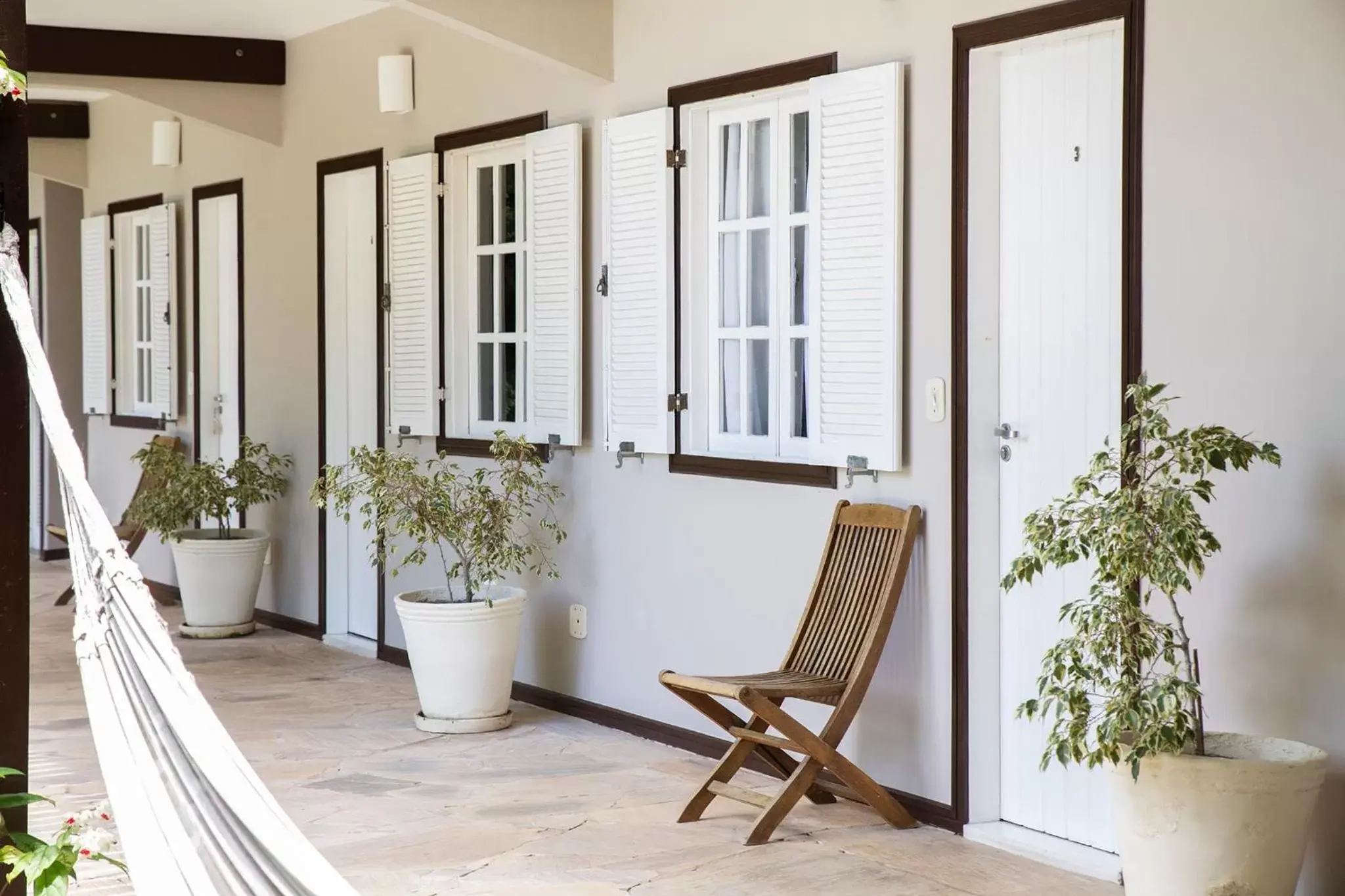 Balcony/Terrace in Pousada Vila Pitanga