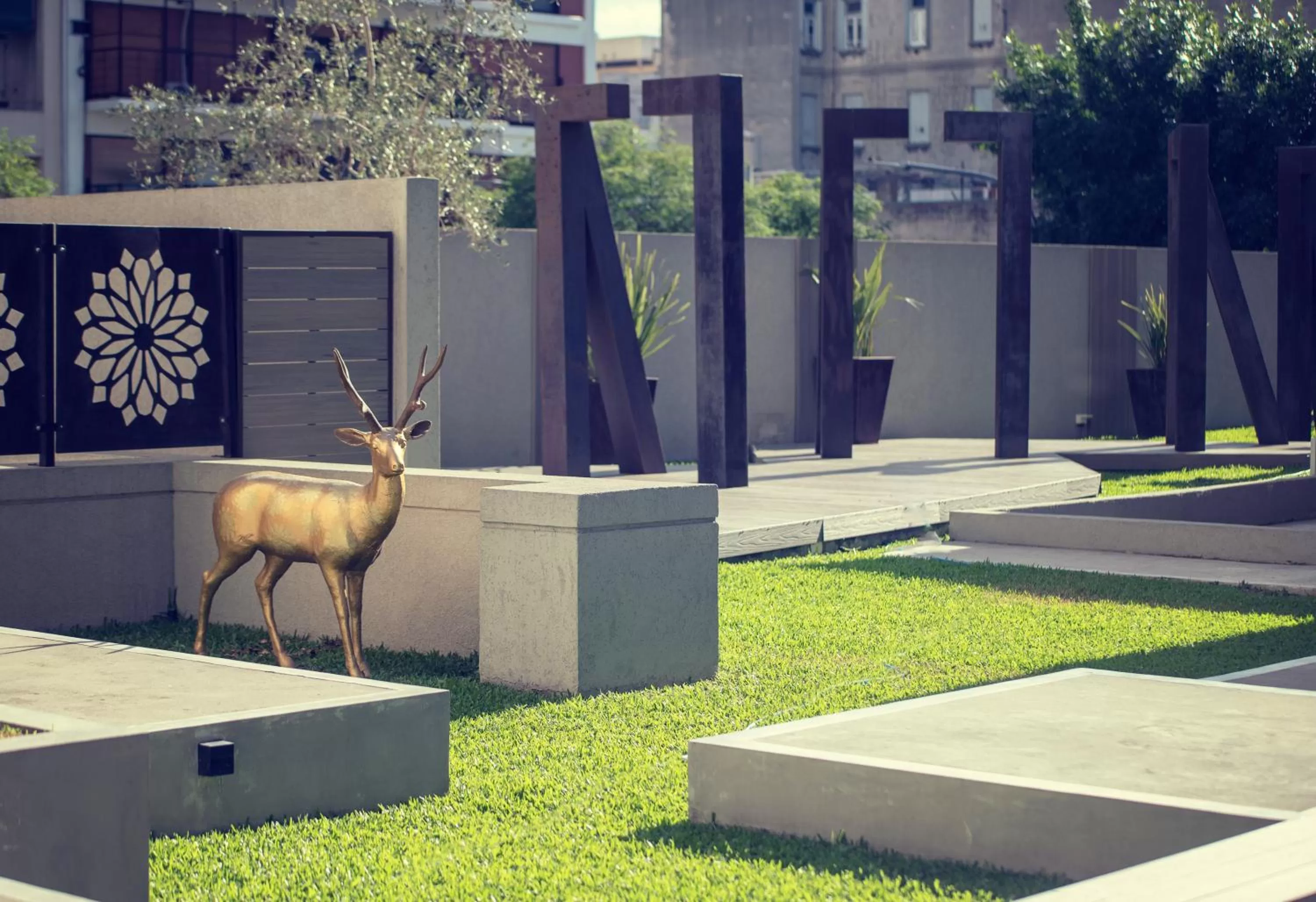 Garden in GrandView Hotel Buenos Aires
