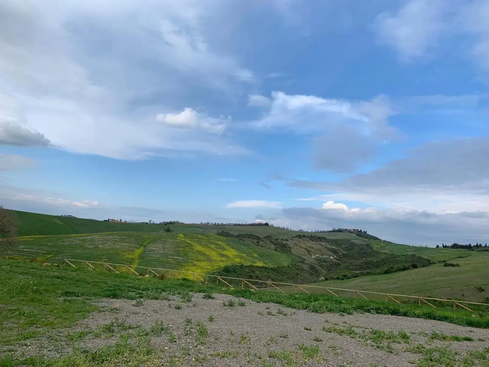 Natural Landscape in Cordella In Valdorcia Truffle and Olive Oil Resort